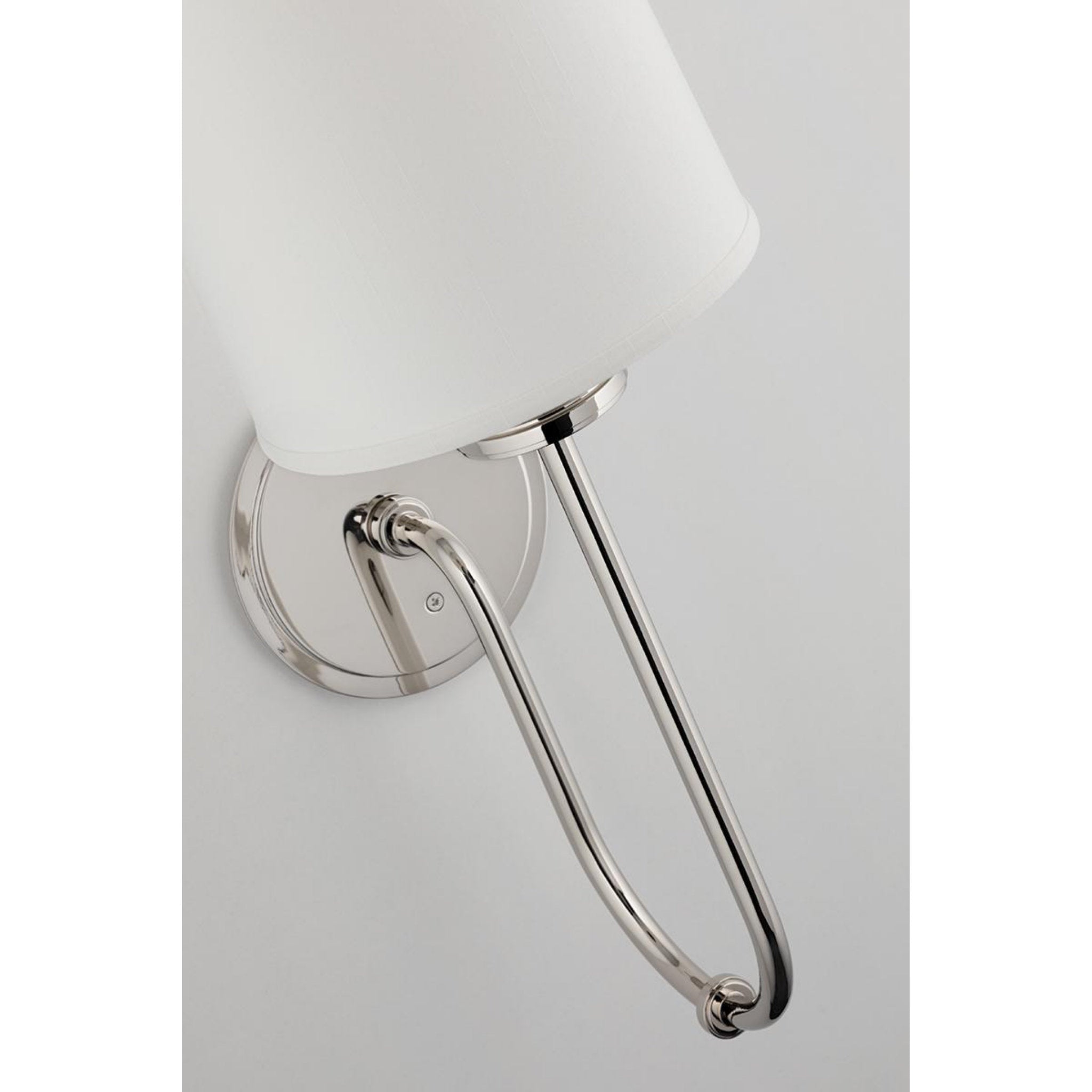Jericho 1 Light Wall Sconce in Polished Nickel