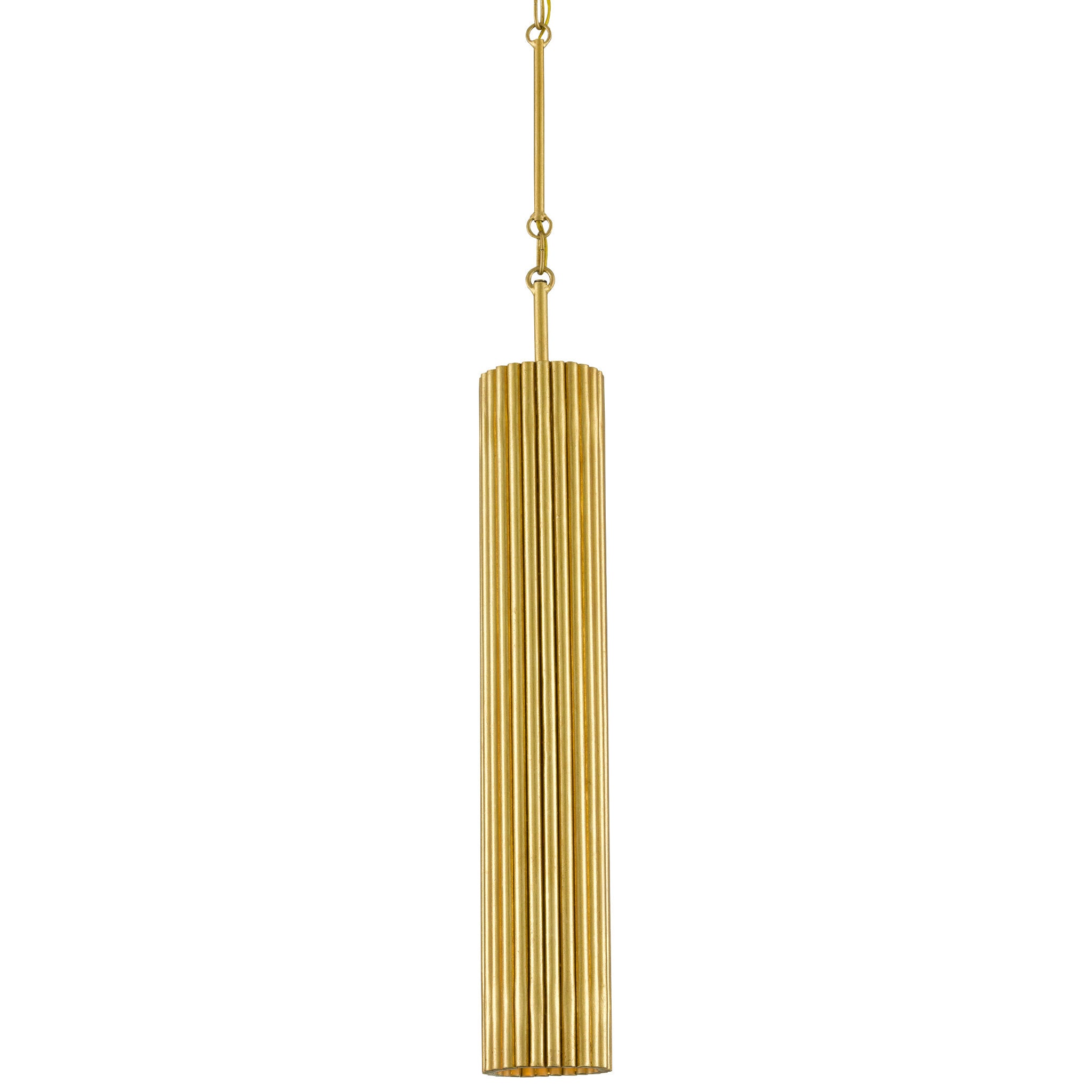 Penfold Gold Pendant - Contemporary Gold Leaf/Painted Contemporary Gold
