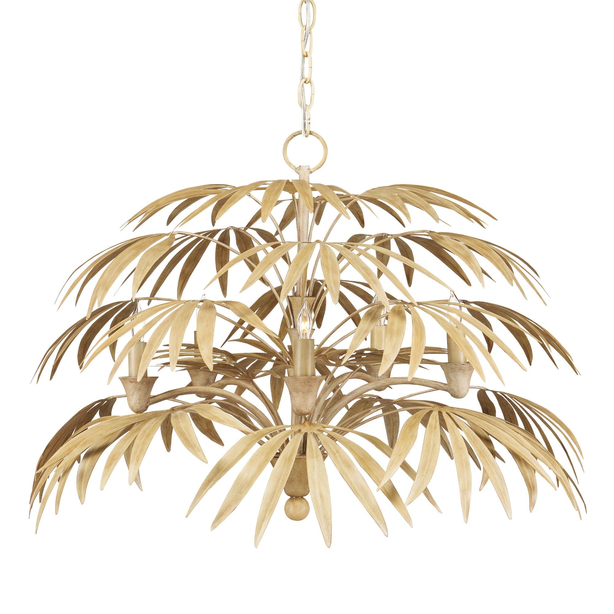 Calliope Coco Cream Chandelier - Coco Cream