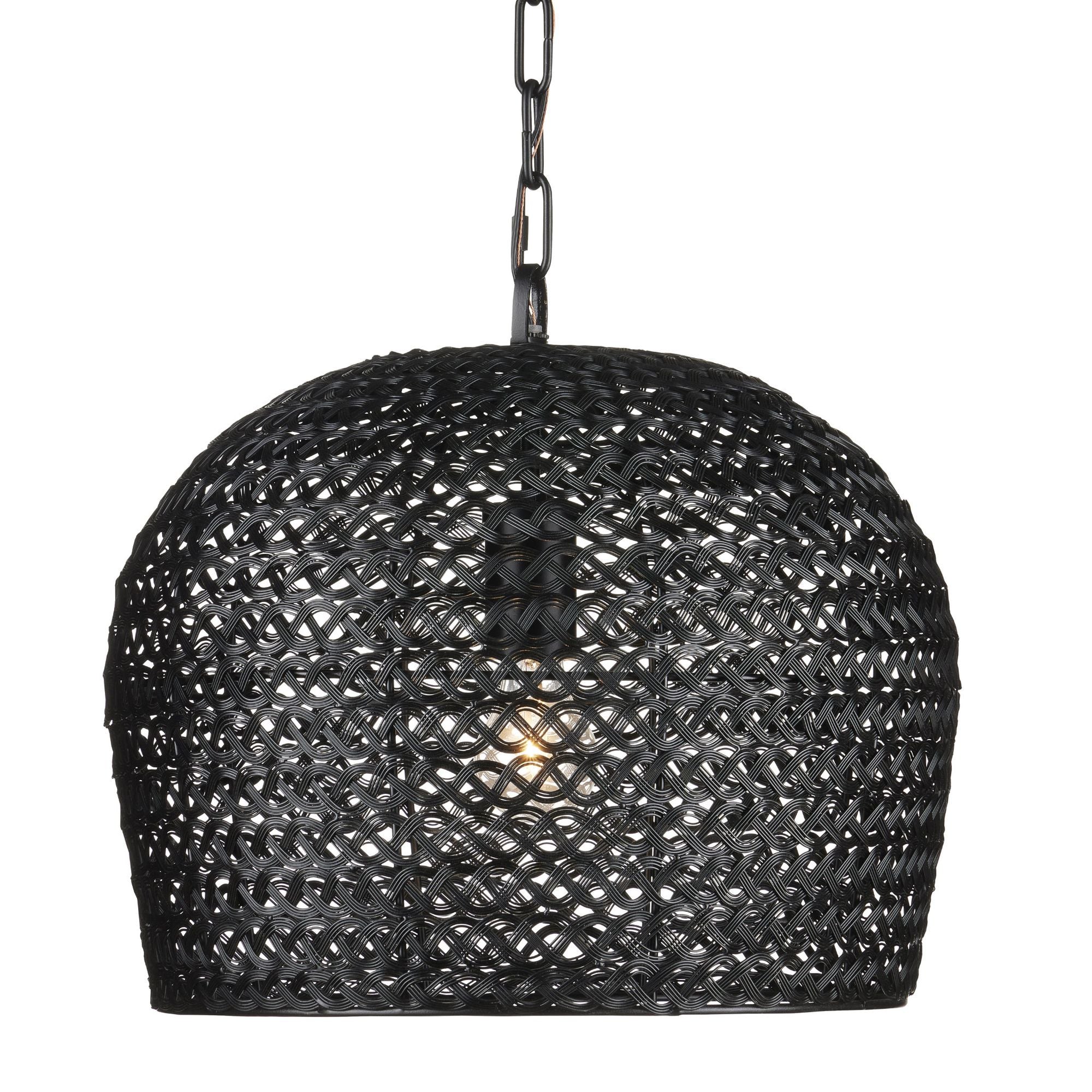 Piero Black Pendant - Satin Black