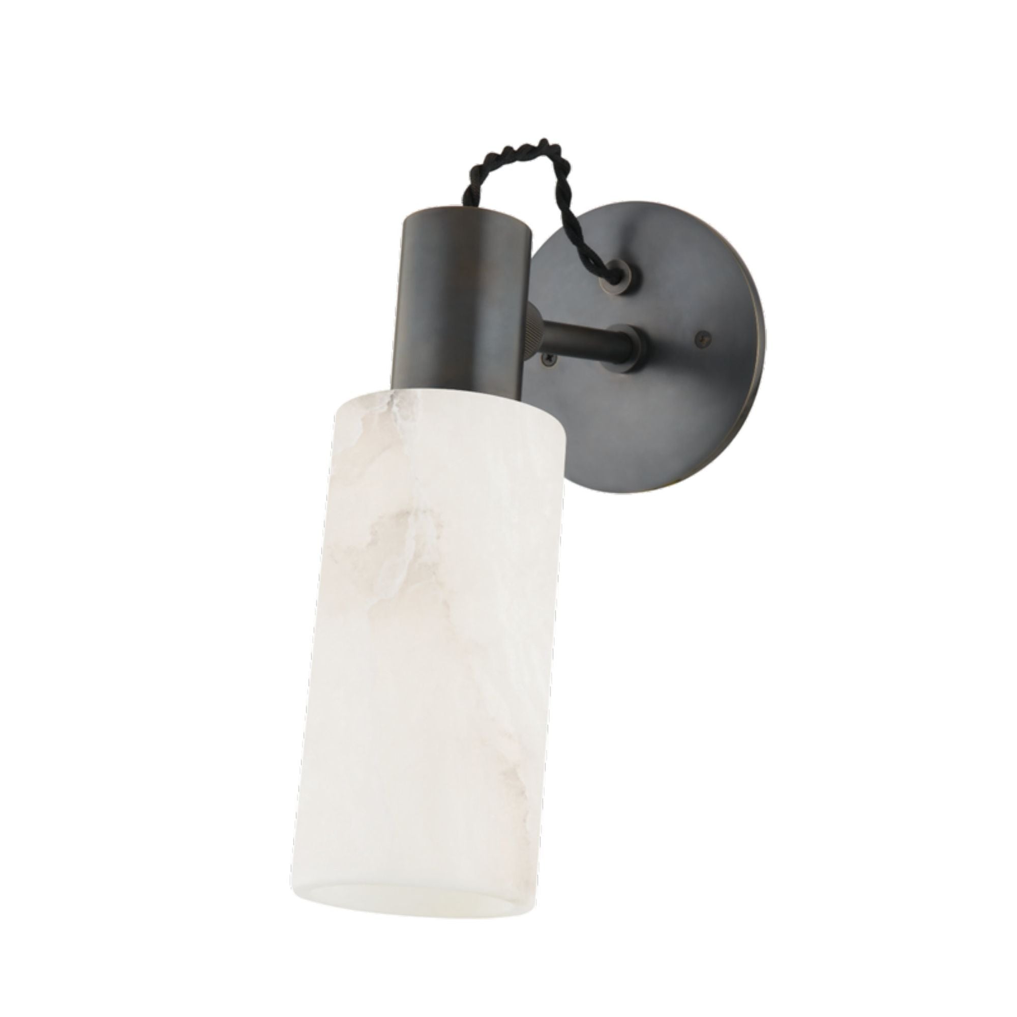 Malba 1-Light Wall Sconce in  Distressed Bronze 4.75L x 4.75W x 4.75H