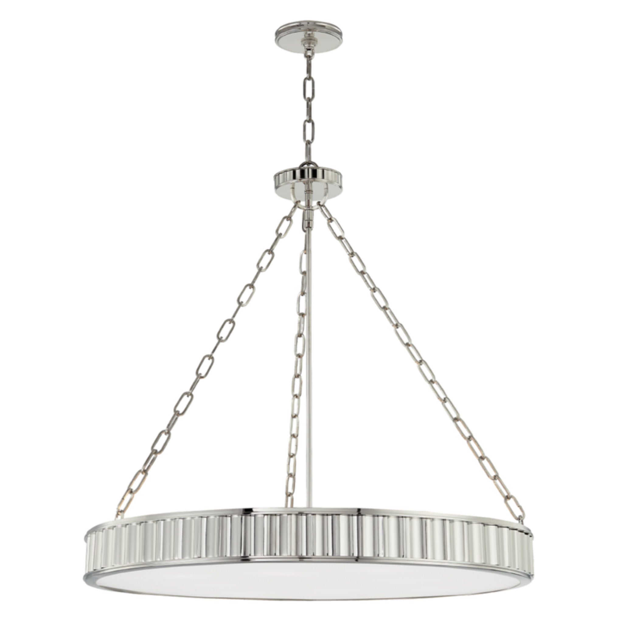 Middlebury 8 Light Pendant in Polished Nickel