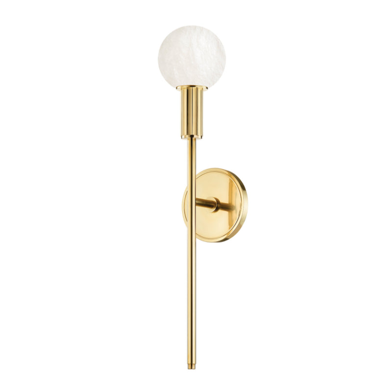 Murray Hill 1 Light Wall Sconce in Aged Brass