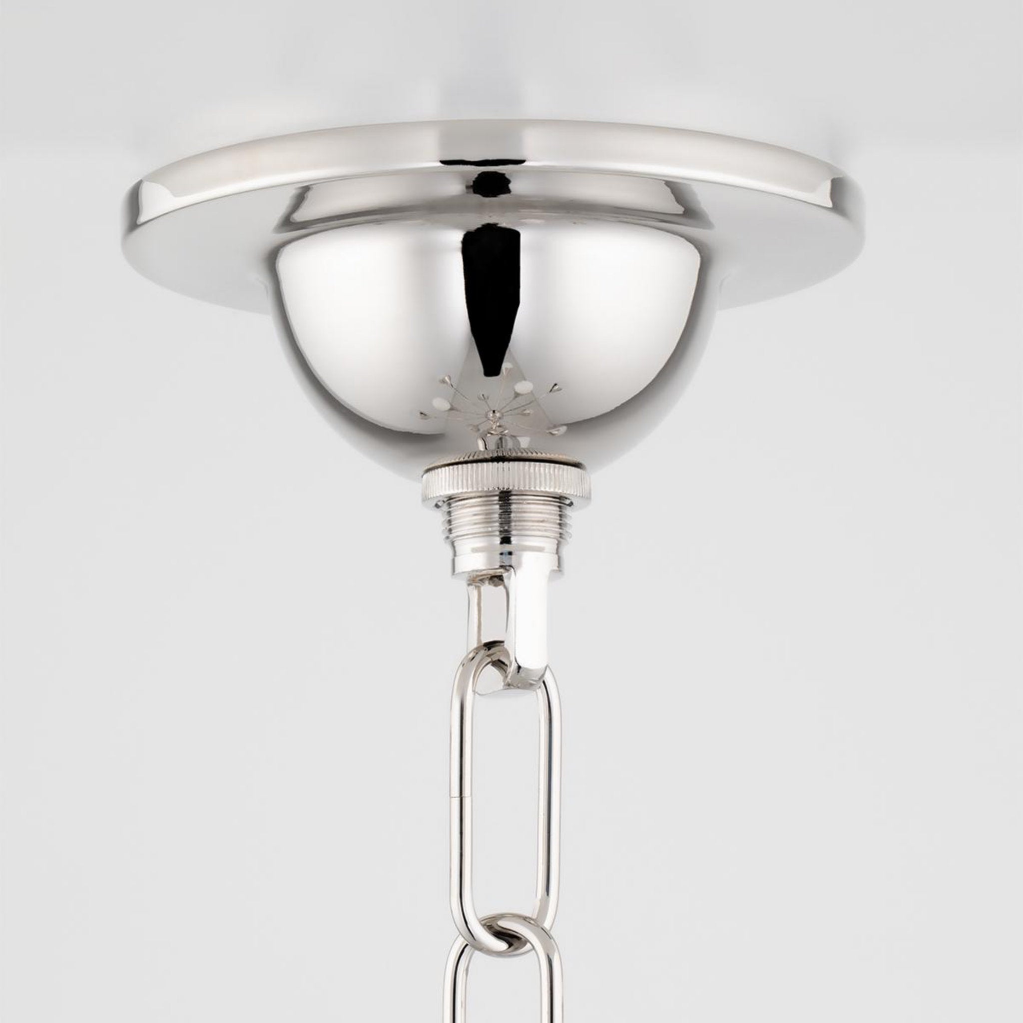 Ariana 1-Light Pendant in Polished Nickel