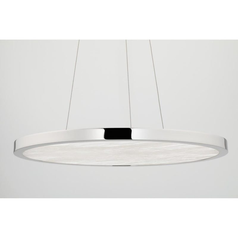 Eastport 1 Light Chandelier in Aged Brass