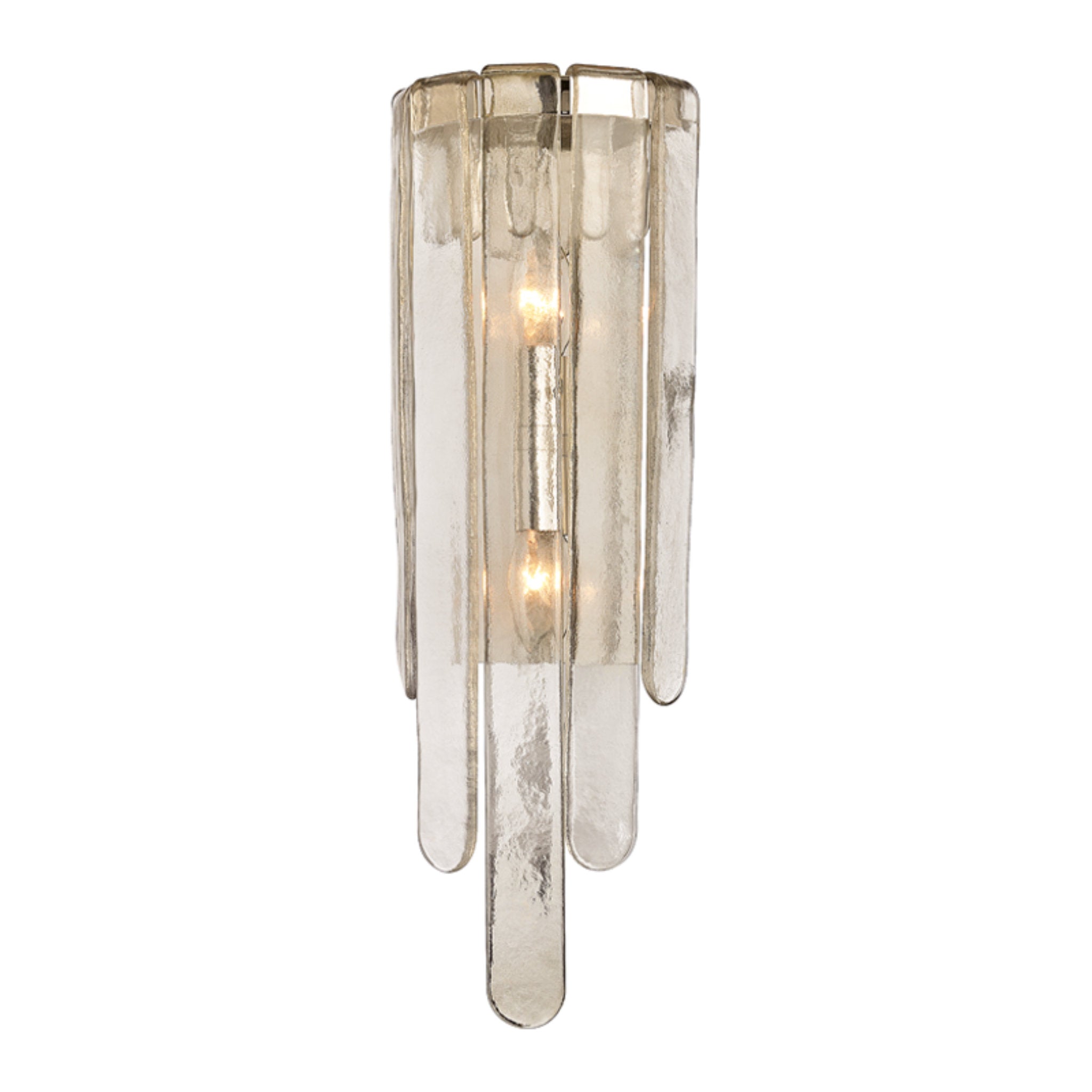Fenwater 2 Light Wall Sconce in Polished Nickel