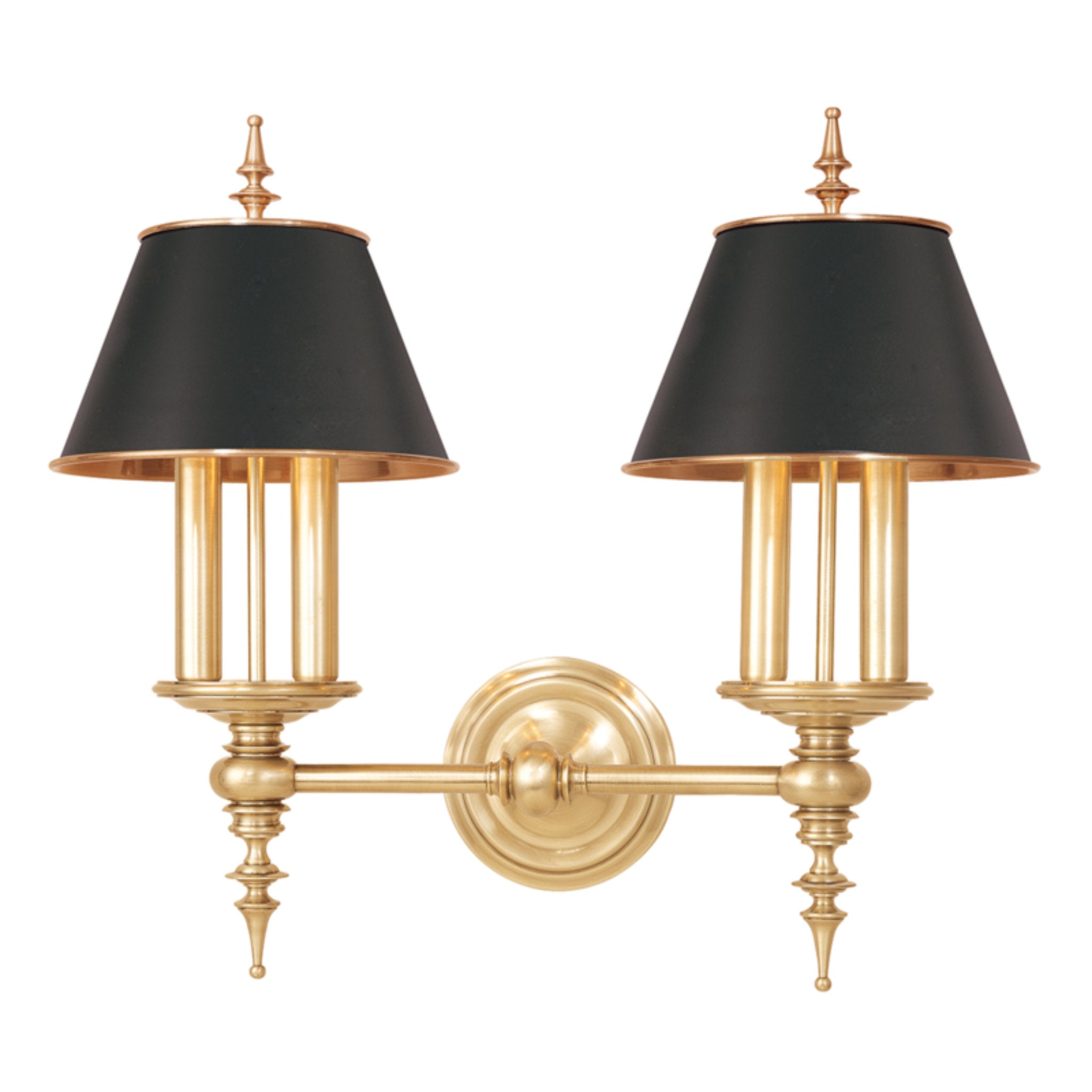Cheshire 4 Light Wall Sconce in Aged Brass