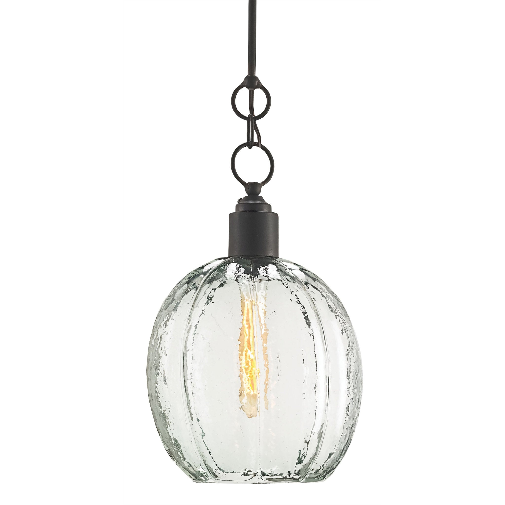 Aquaterra Glass Pendant - Old Iron