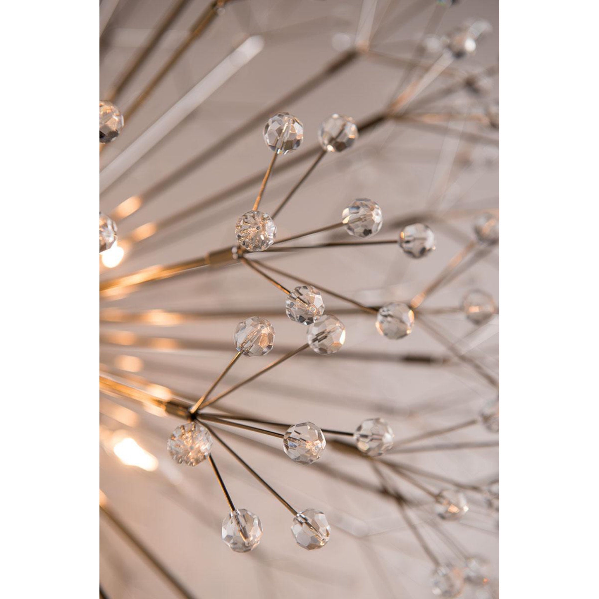 Dunkirk 16-Light Chandelier in  Polished Nickel 40L x 40W x 40H