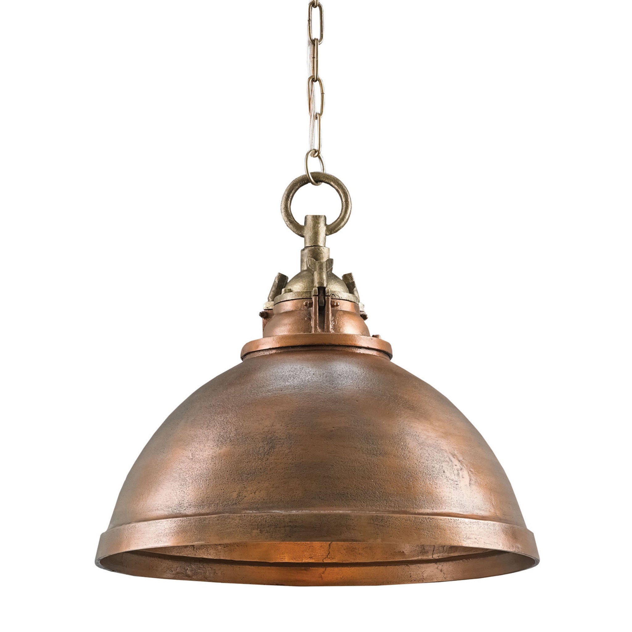 Admiral Brass Pendant - Copper/Antique Brass