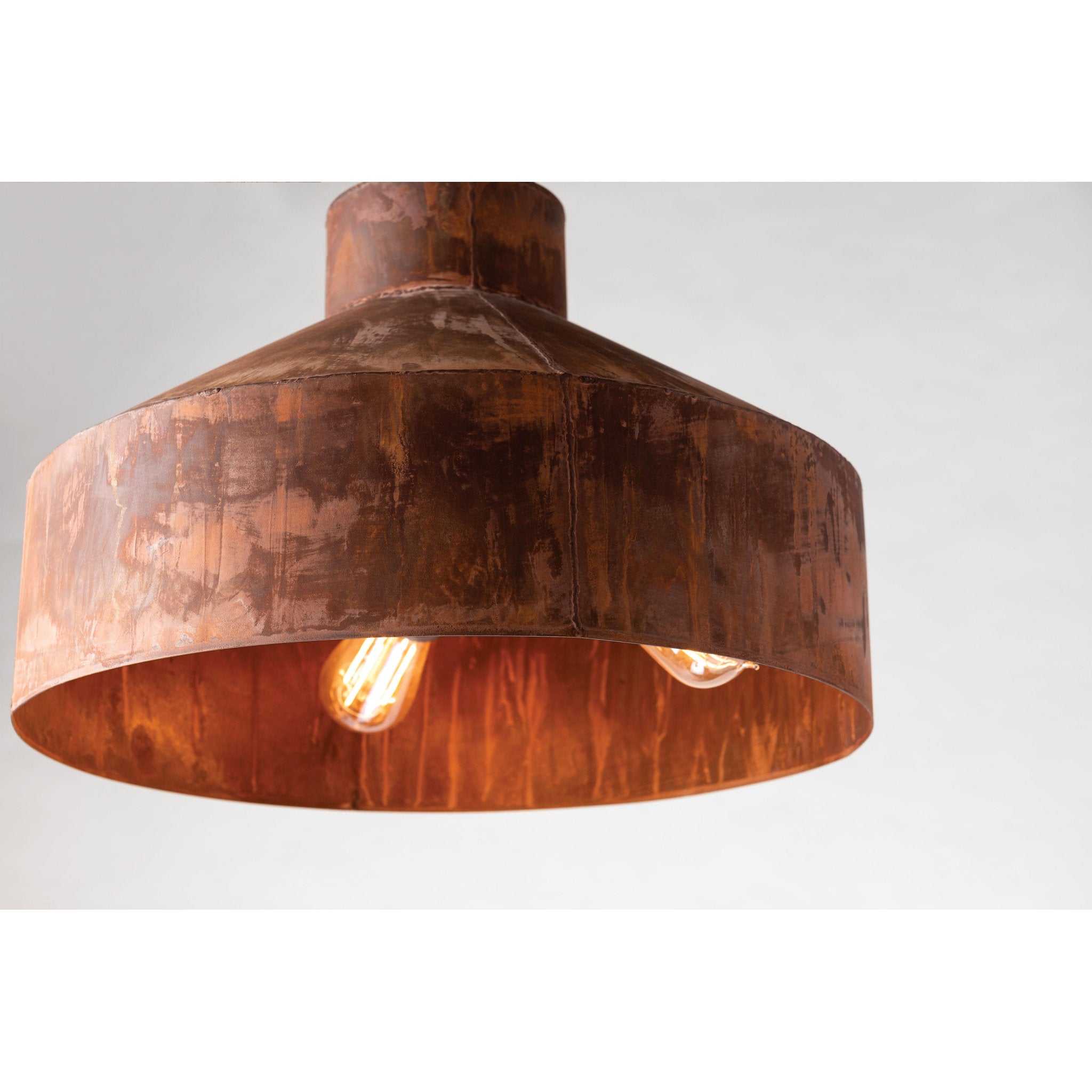 Rise & Shine Pendant 3-Light LED in  Rust Patina 18L x 18W x 15.25H