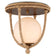 Passageway Rope Flush Mount - Natural/Dorado Gold/Frosted White
