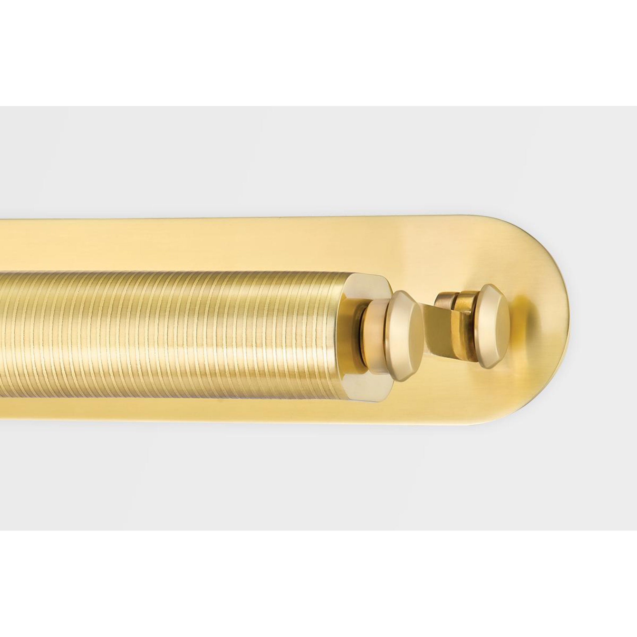 Stockport 2-Light Picture Light in  Aged Brass 17.25L x 17.25W x 3.5H