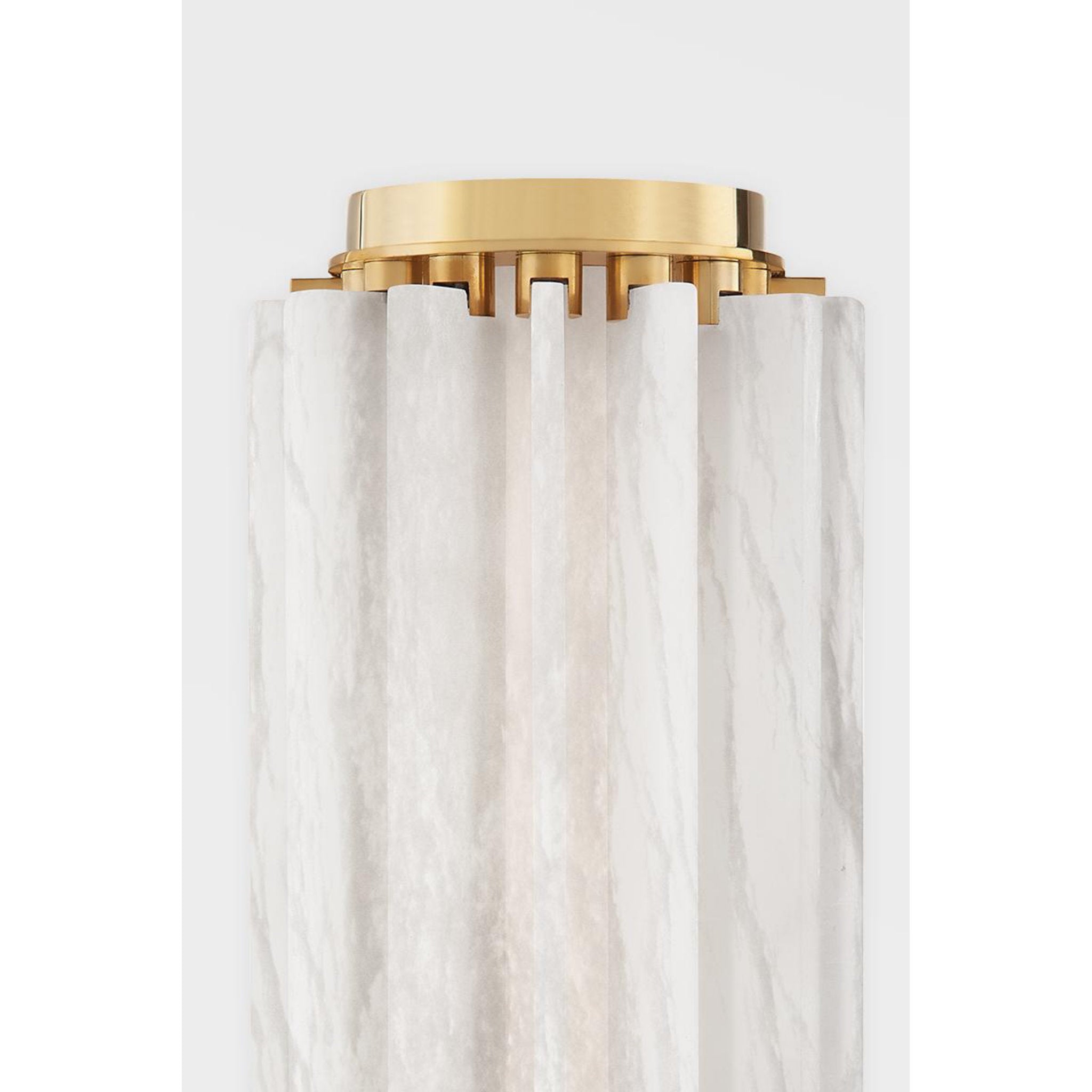 Hillside 1-Light Wall Sconce in  Polished Nickel 6L x 6W x 24.5H