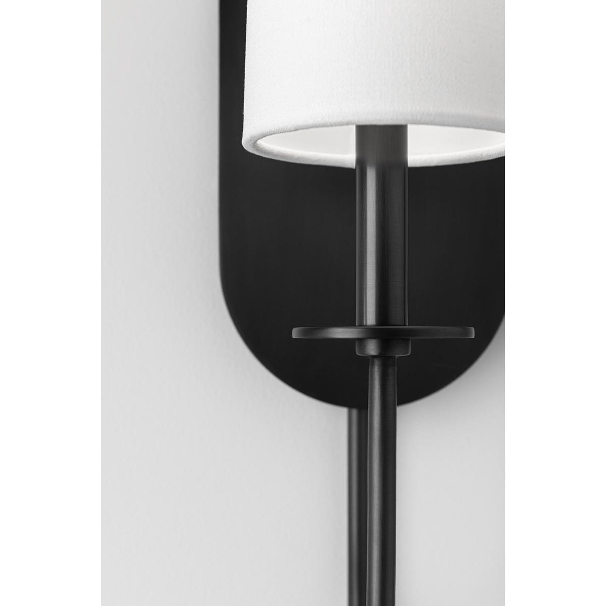 Lara 1-Light Wall Sconce in Polished Nickel