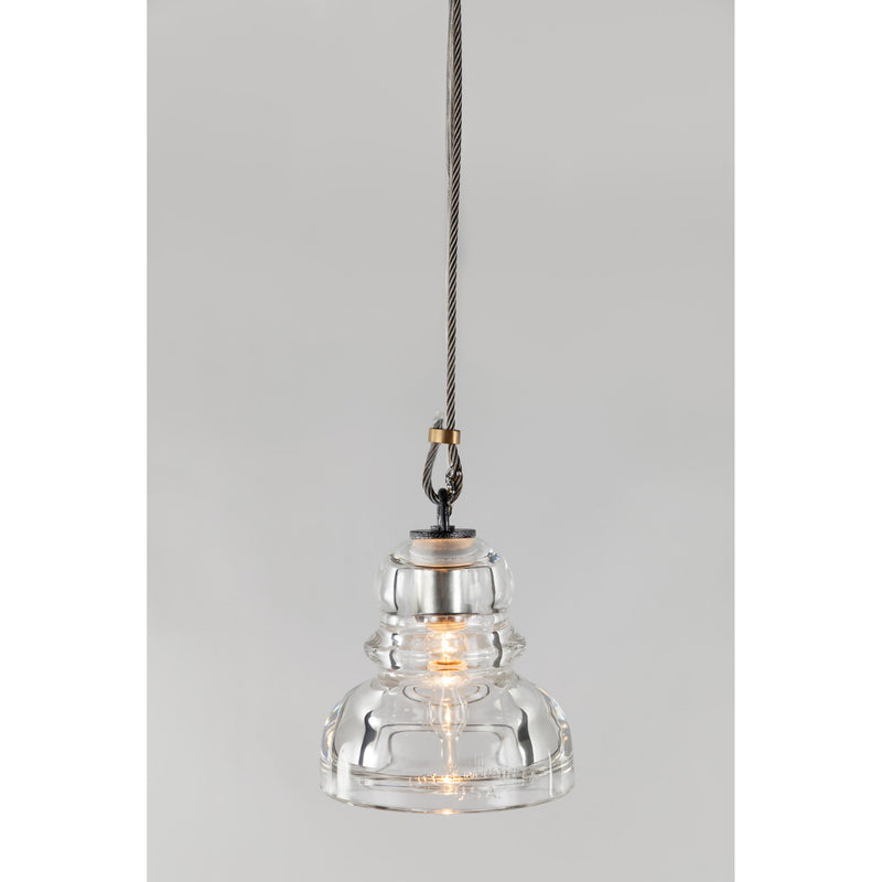 Menlo Park 8 Light Chandelier in Old Silver