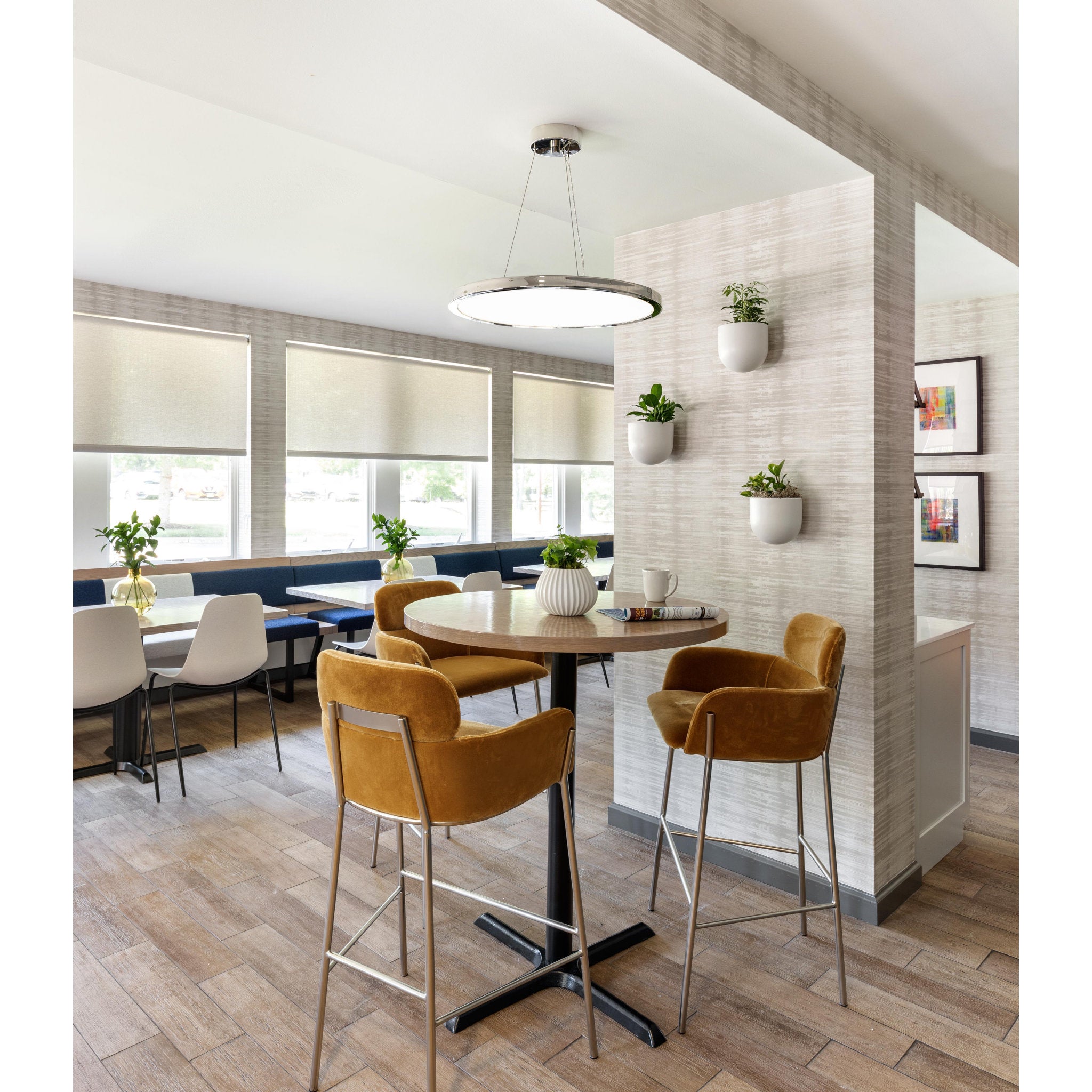 Eastport 1-Light Chandelier in  Polished Nickel 24L x 24W x 1.25H