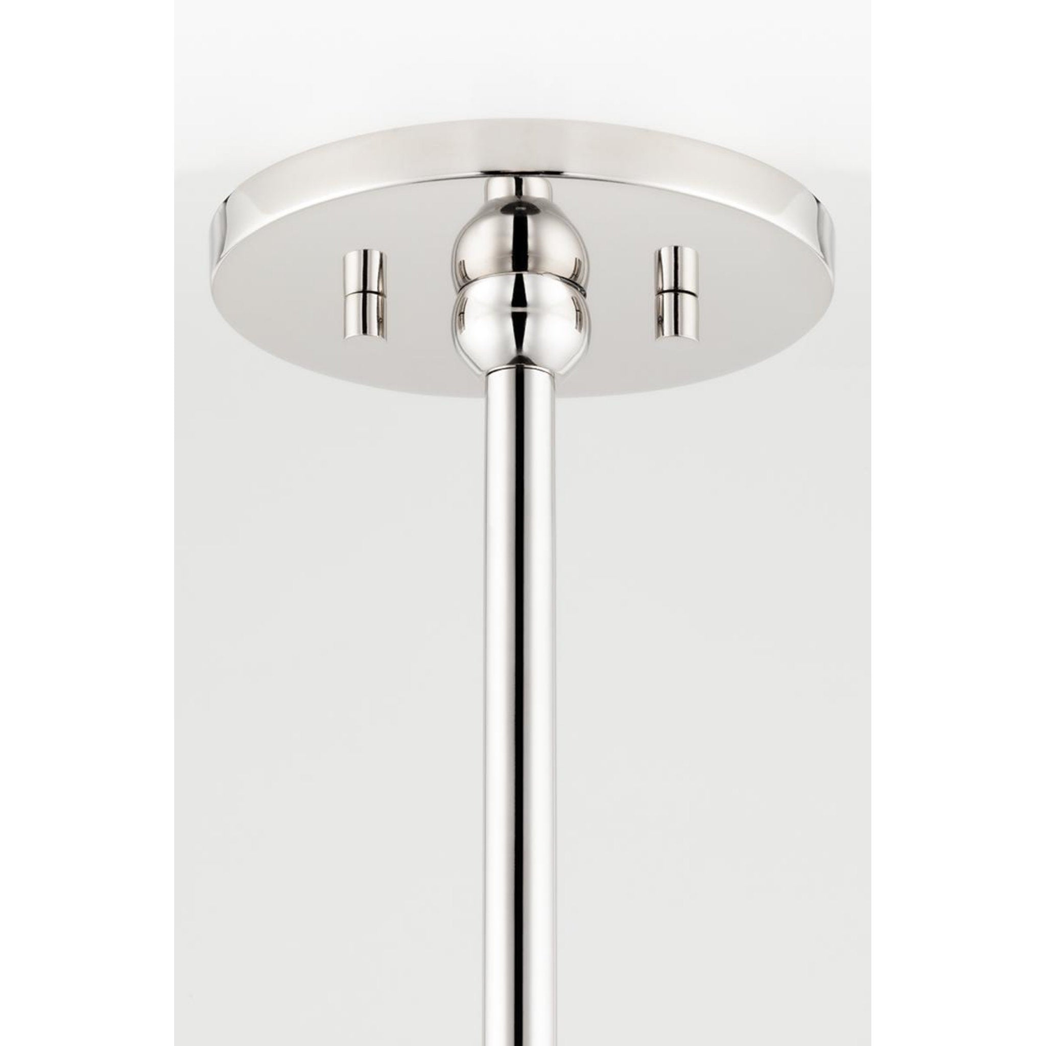 Syosset 1 Light Wall Sconce in Polished Nickel/white