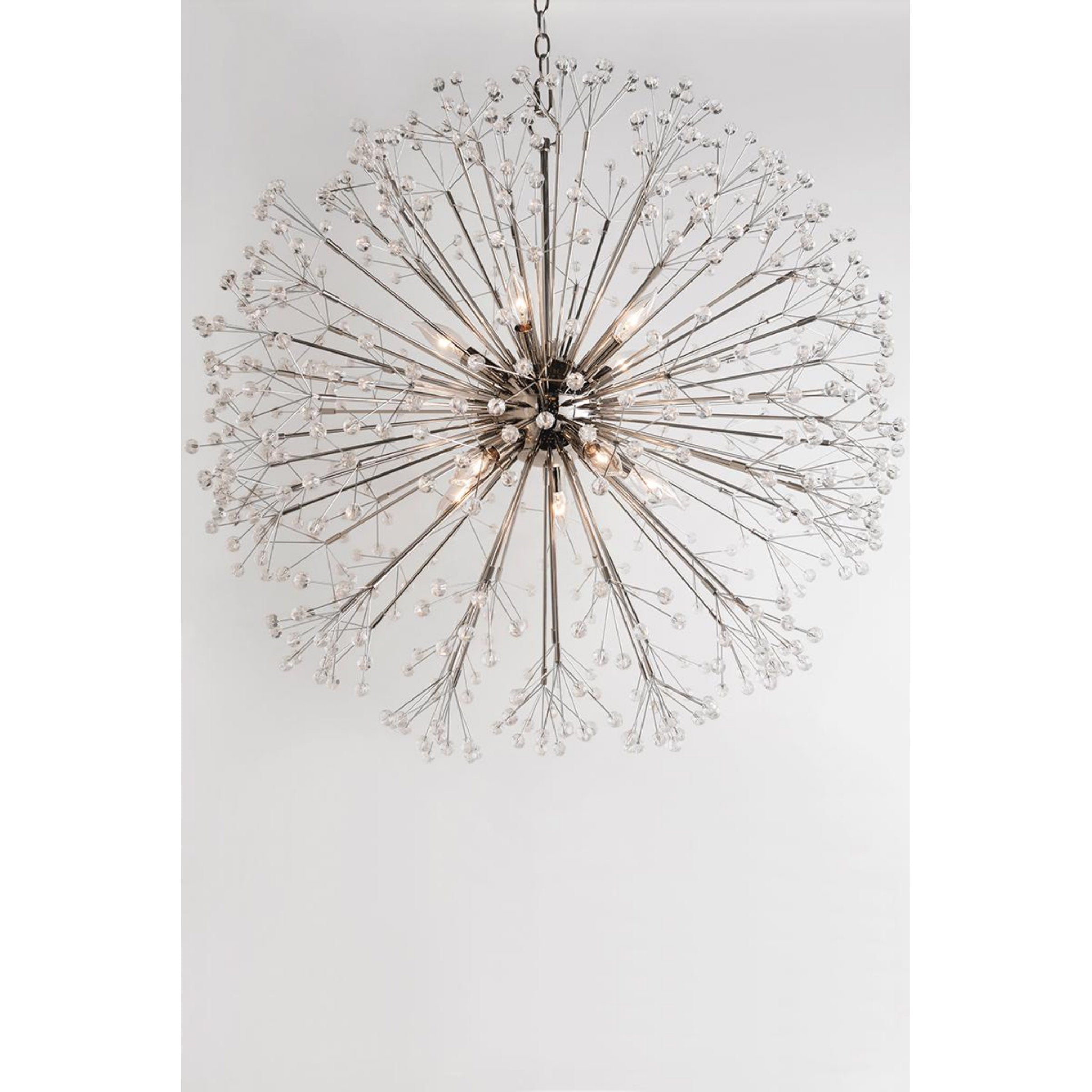 Dunkirk 16-Light Chandelier in  Aged Brass 40L x 40W x 40H