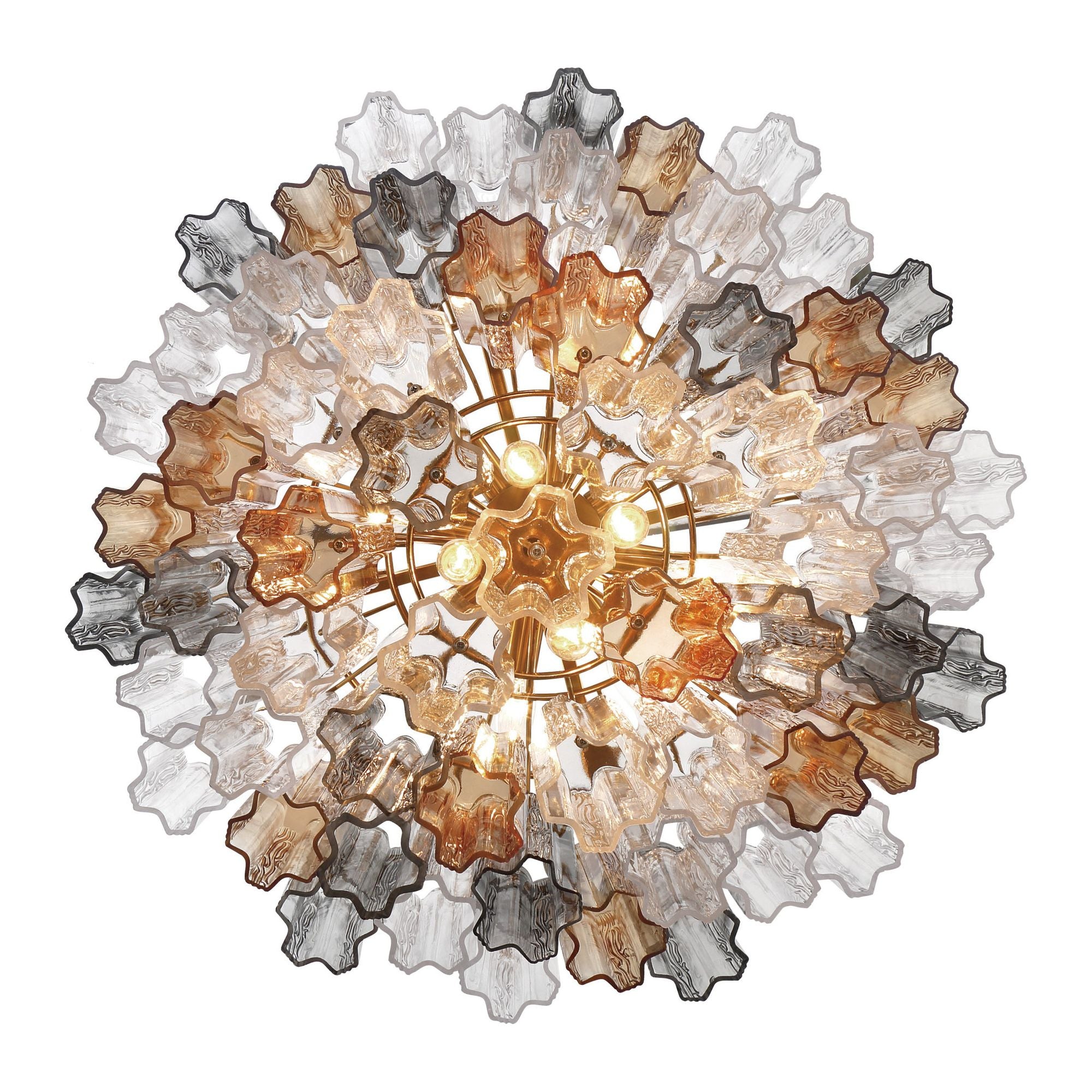 Addis 26.75'' Aged Brass Chandelier Multi 26.75"W x 21.5"H x 26.75"D