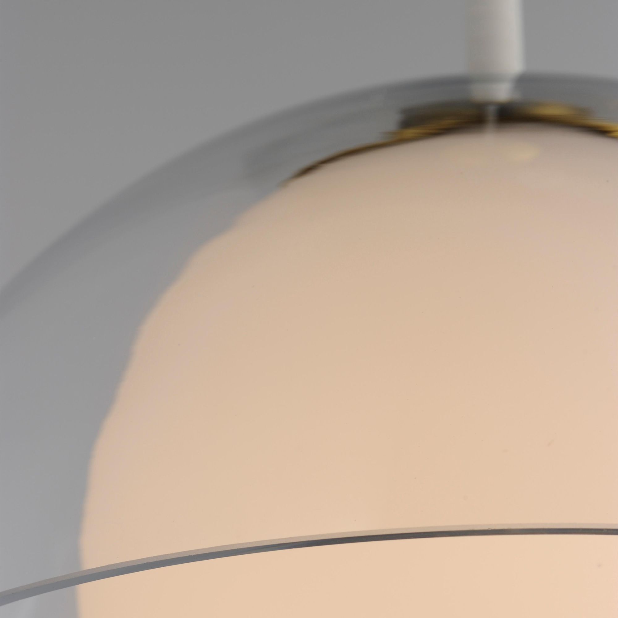 Studio M SM21303SBR Chapeau 1-Light Pendant in Satin Brass by Mat Sanders