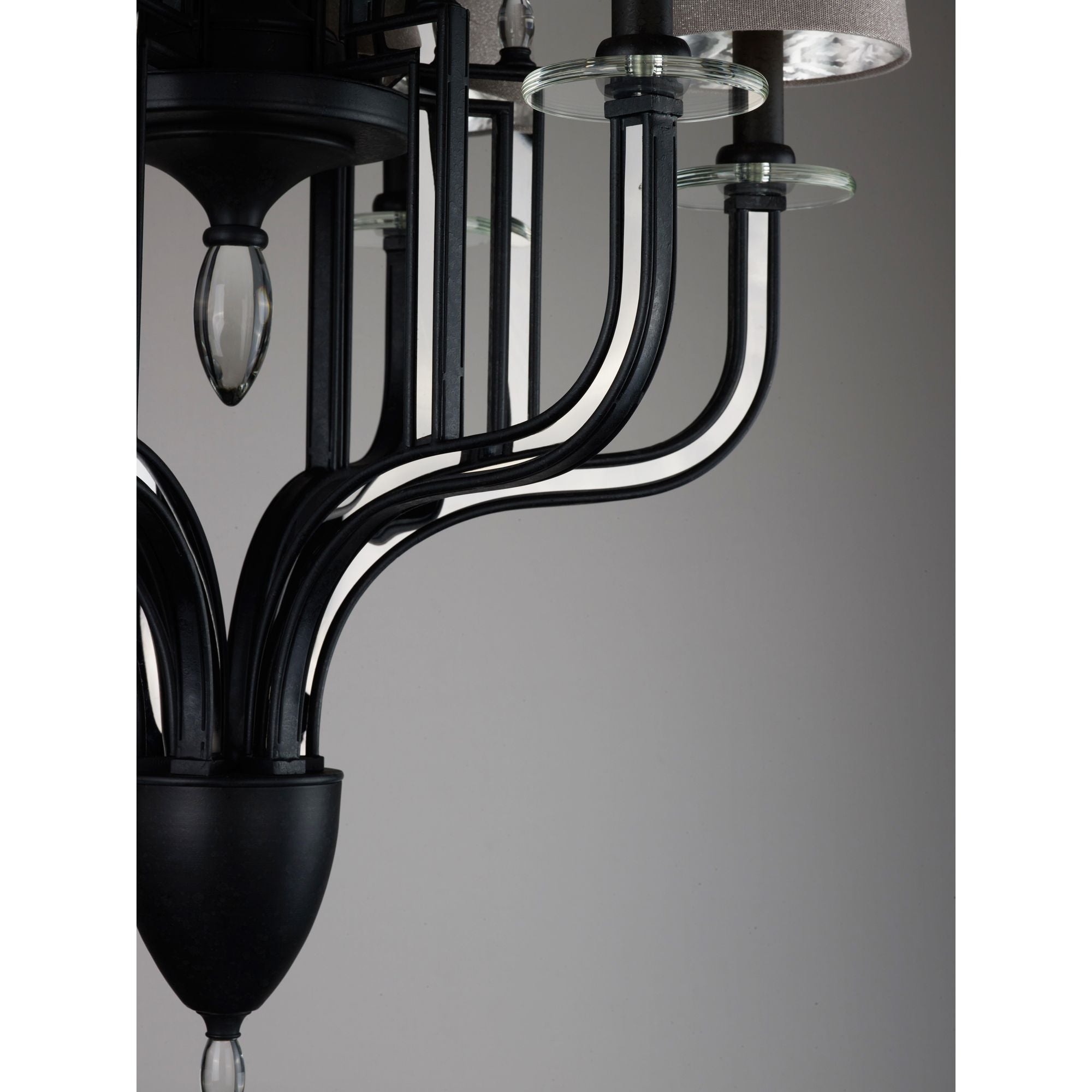 Studio M SM23336MTAR Hermitage 6-Light Pendant in Anthracite