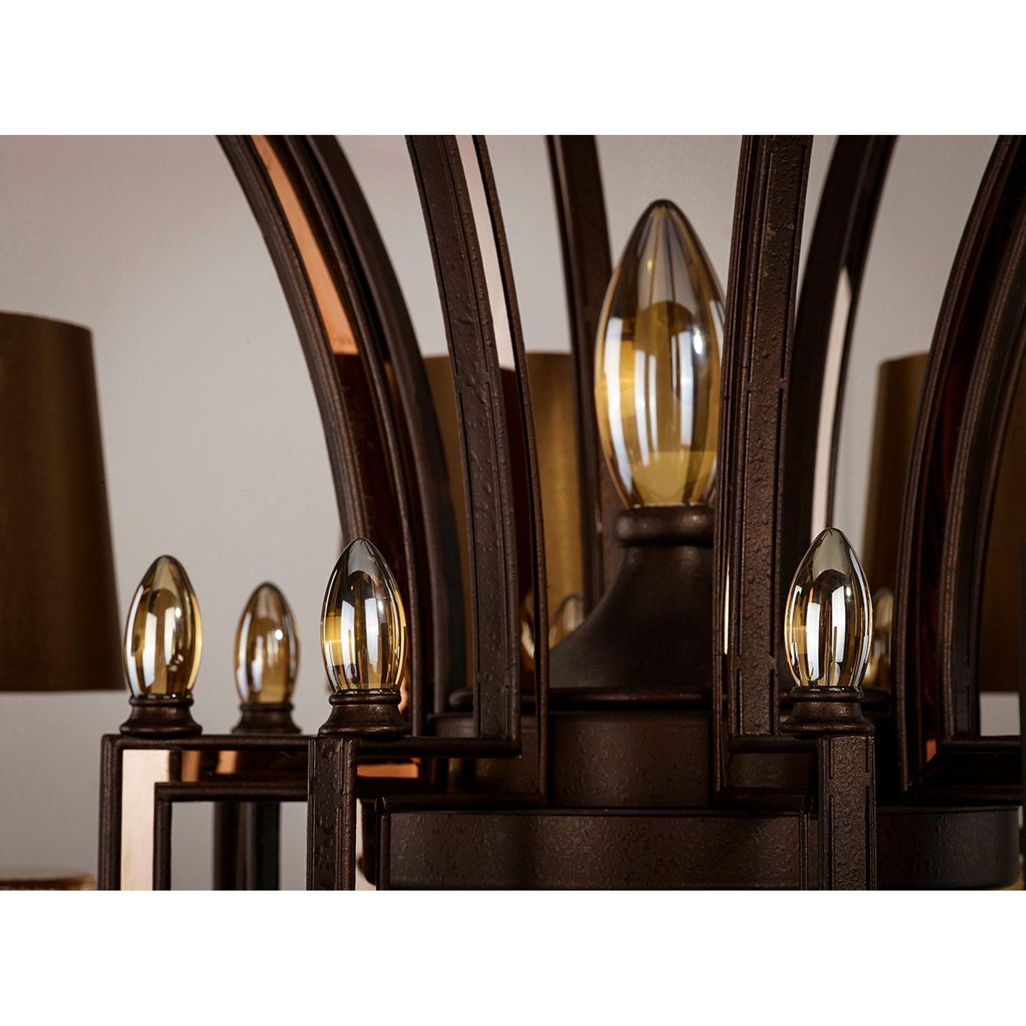 Studio M SM23338CLRT Hermitage 8-Light Pendant in Russet