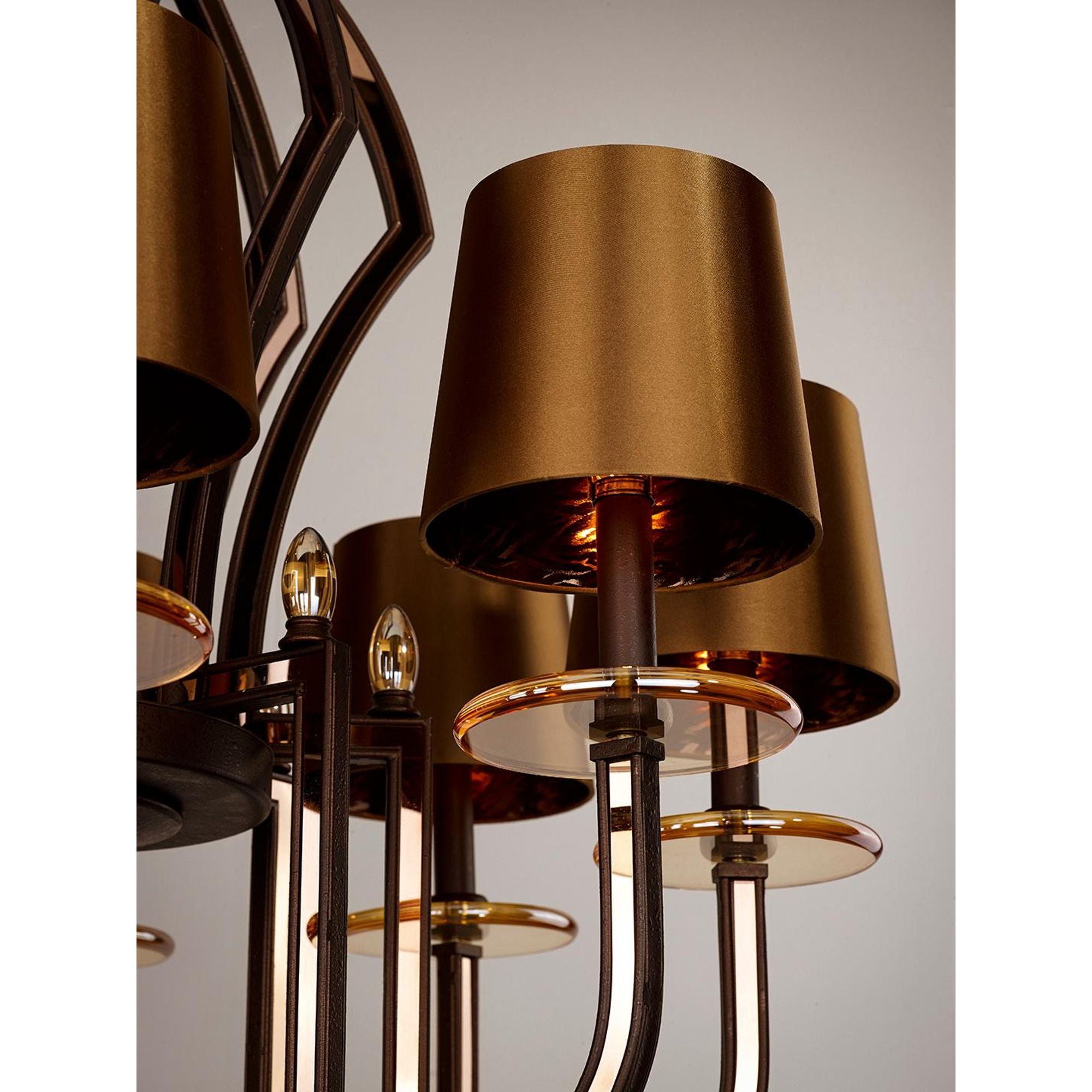 Studio M SM23338CLRT Hermitage 8-Light Pendant in Russet