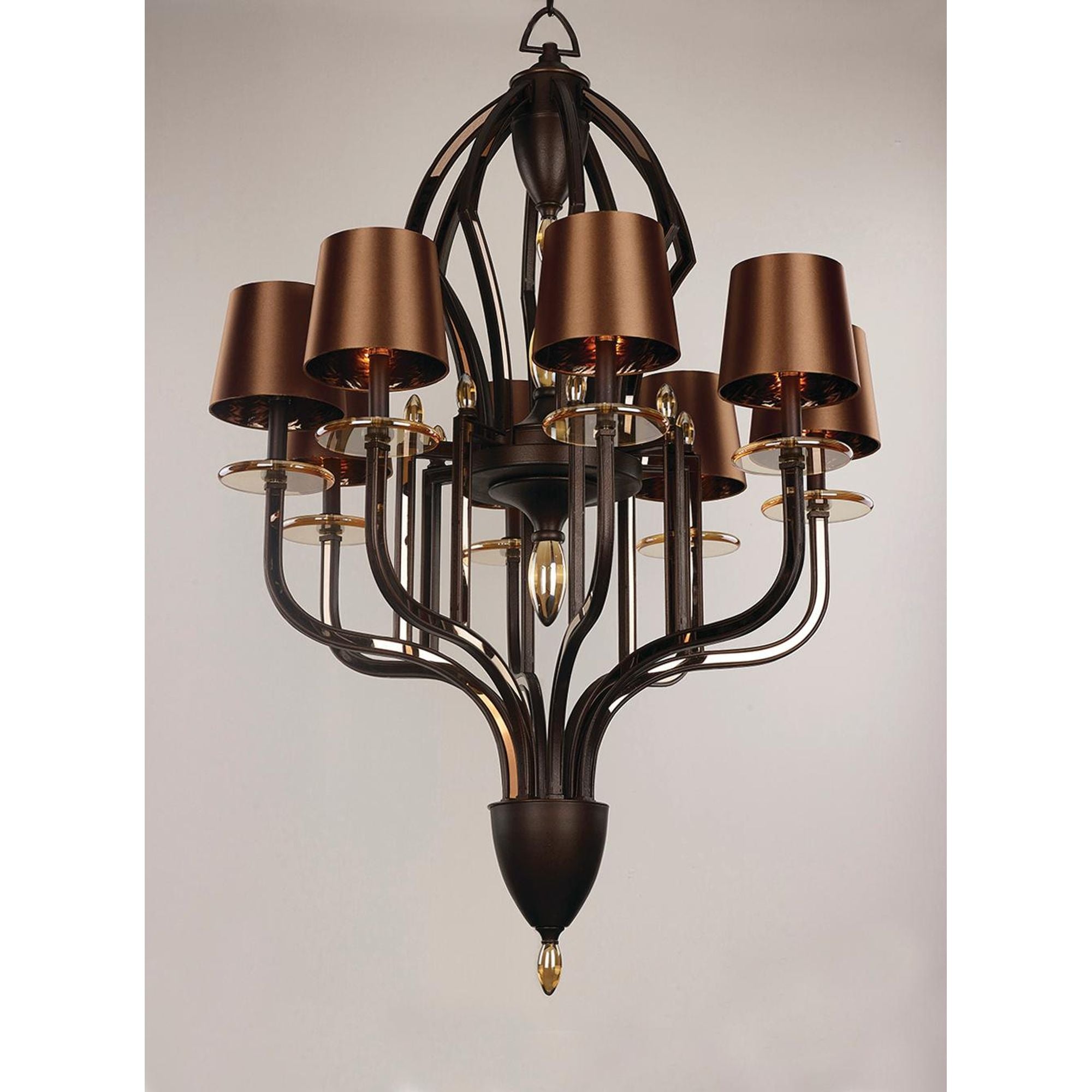 Studio M SM23338CLRT Hermitage 8-Light Pendant in Russet