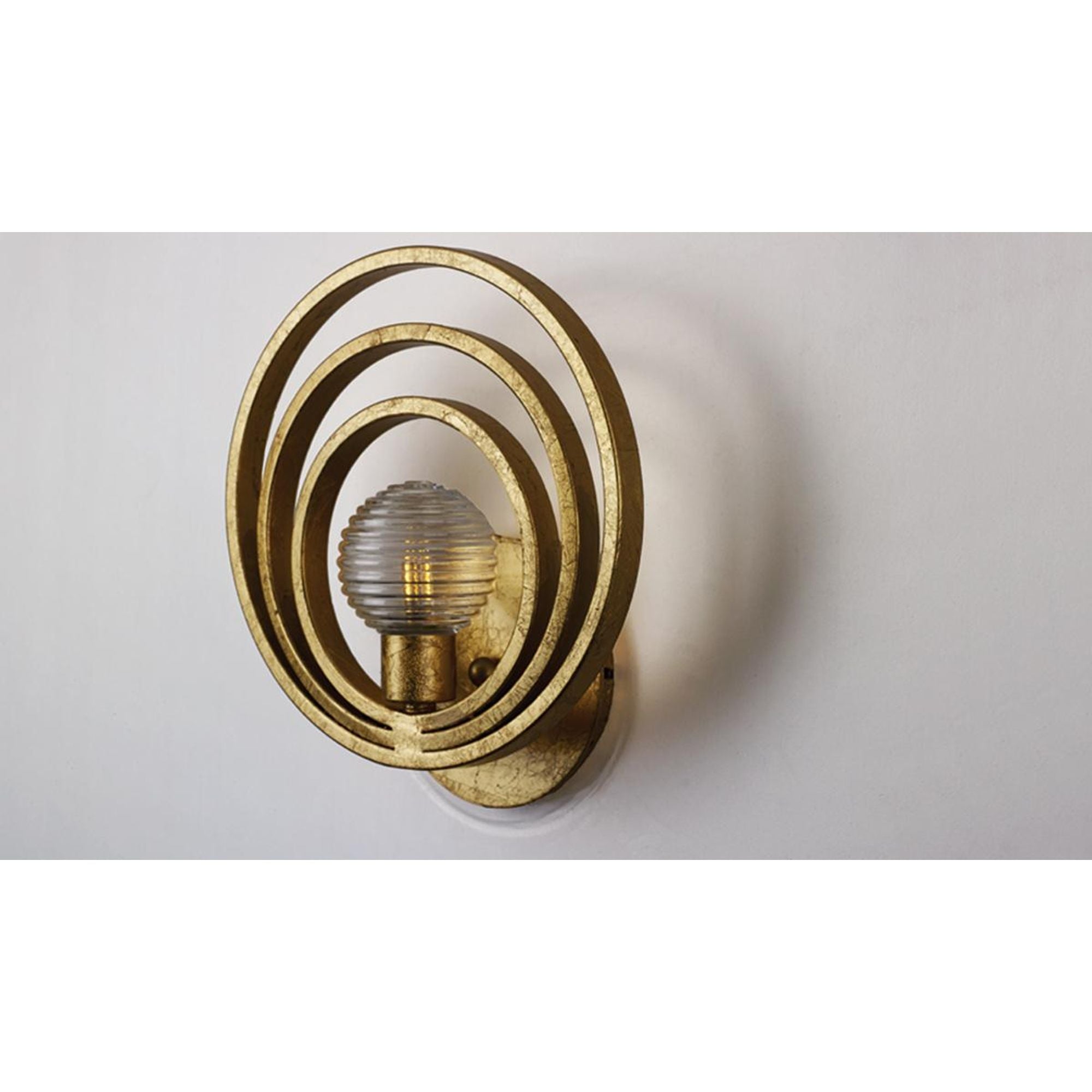 Studio M SM23631CRGL Frequency 1-Light Wall Sconce in Gold Leaf