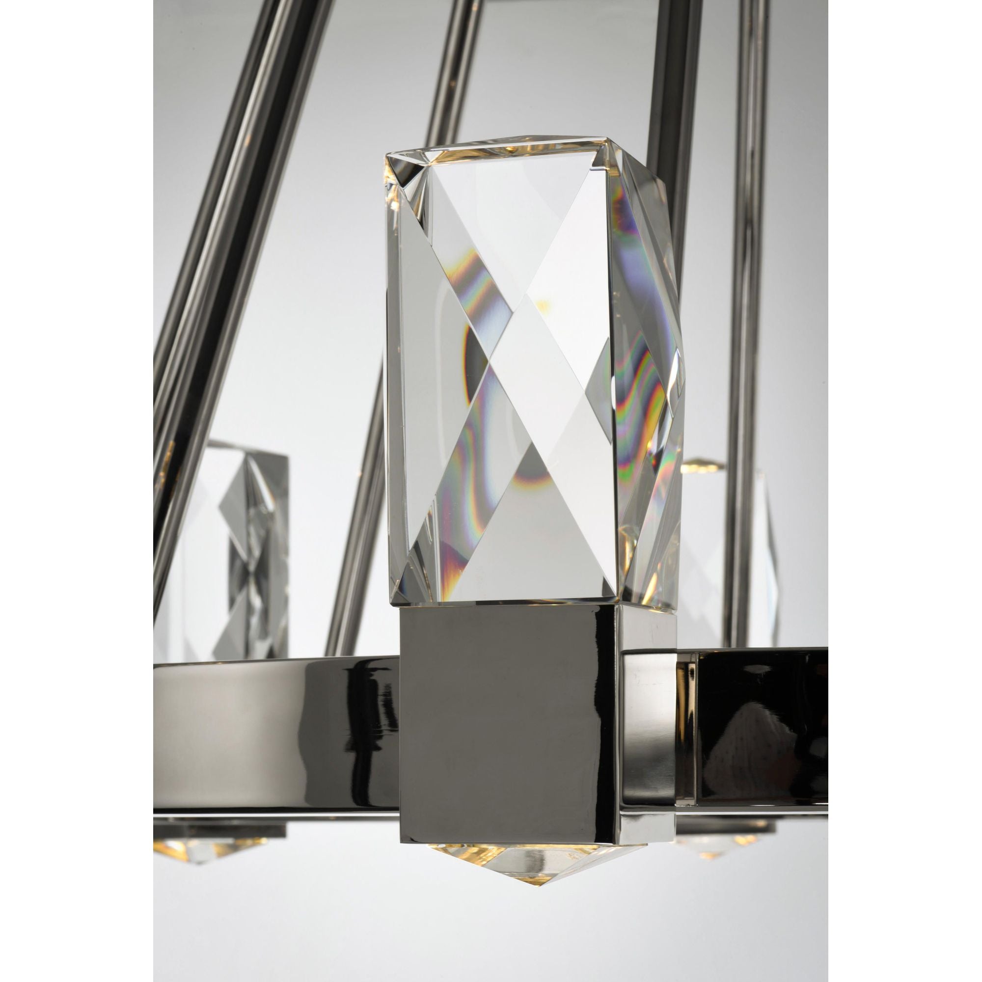 Studio M SM23645BCPN Empire 6-Light LED Chandelier in Polished Nickel