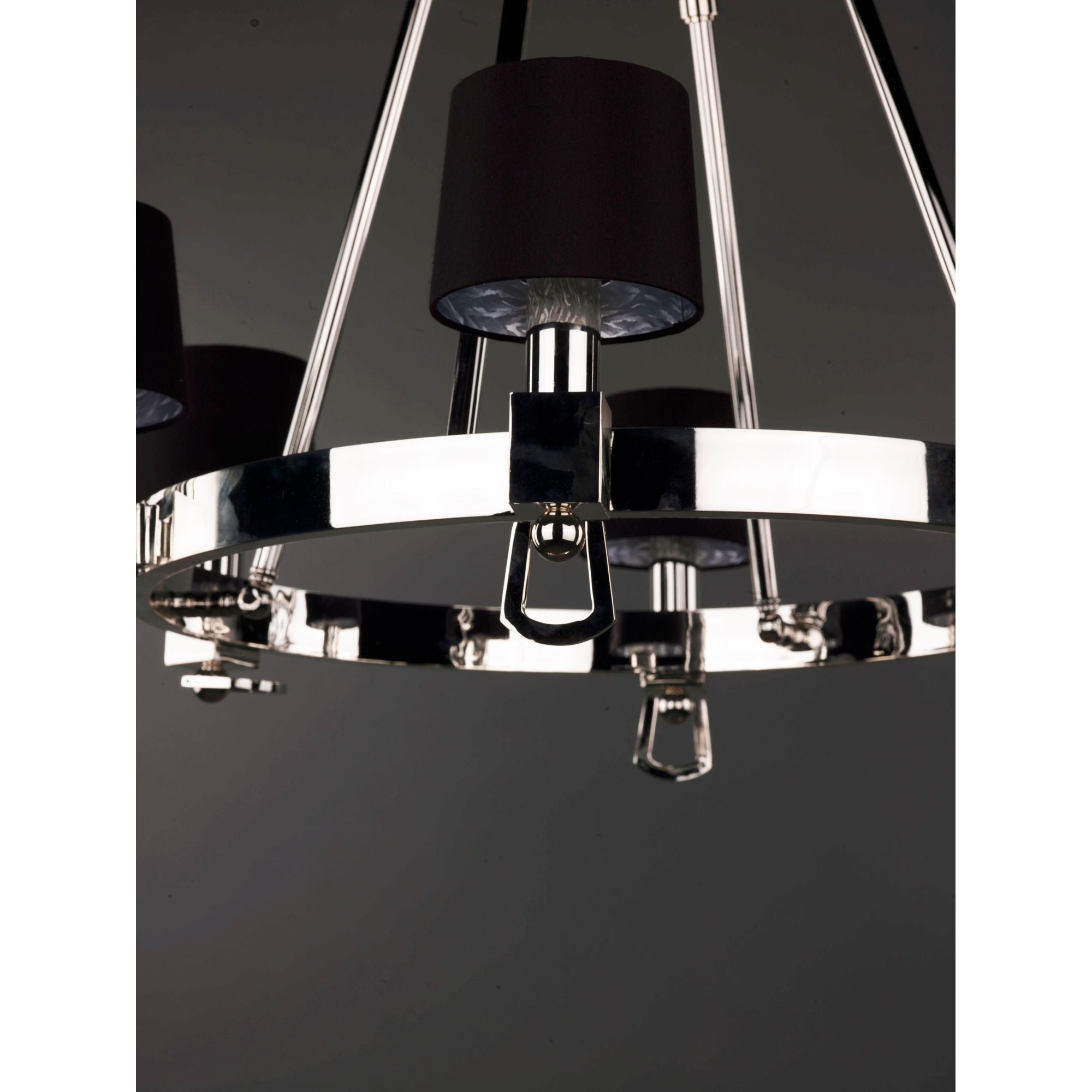 Studio M SM23766BTPS Jefferson 6-Light Chandelier in Plated Silver