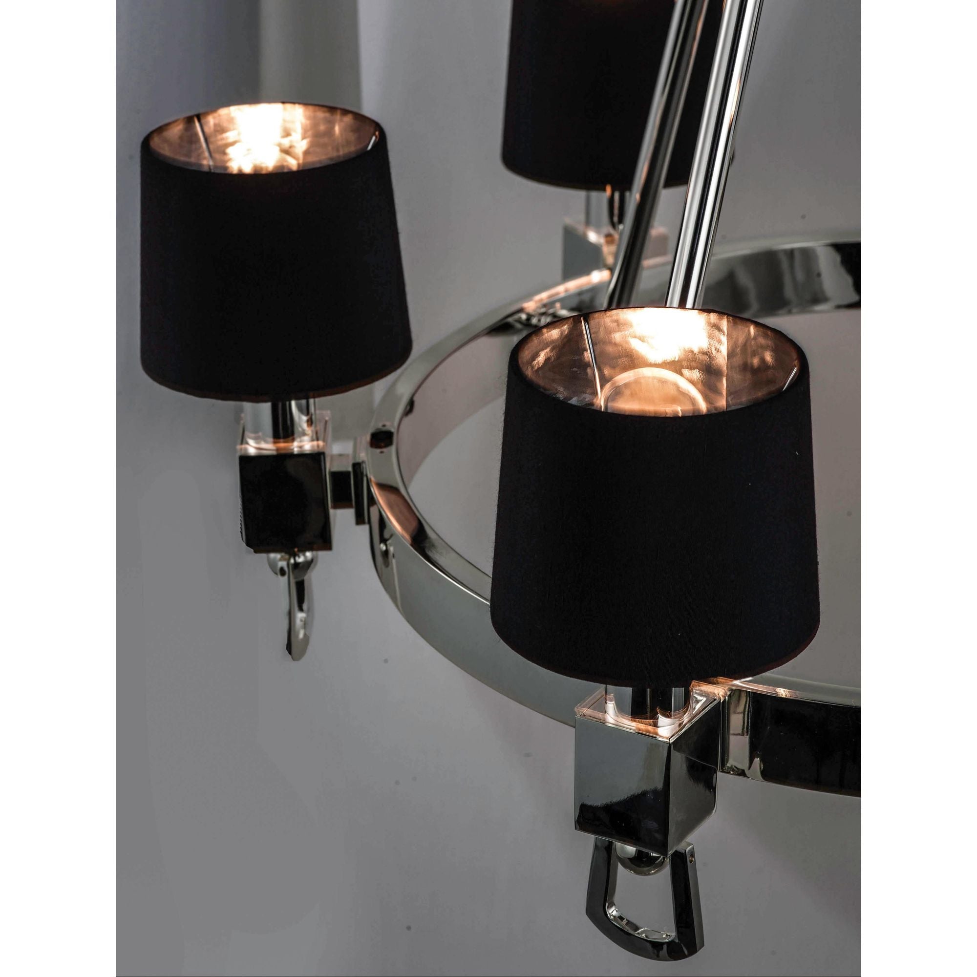 Studio M SM23766BTPS Jefferson 6-Light Chandelier in Plated Silver