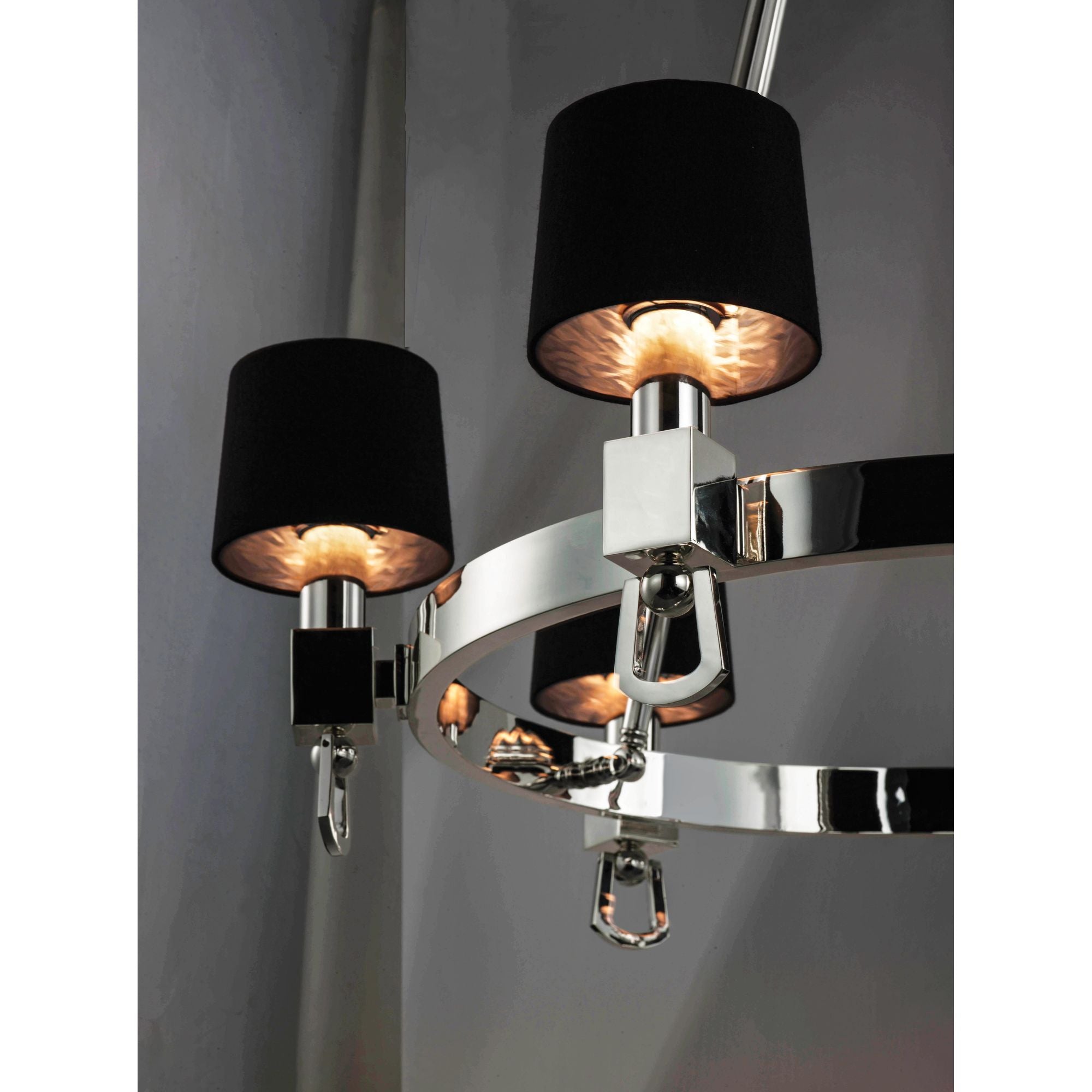 Studio M SM23766BTPS Jefferson 6-Light Chandelier in Plated Silver