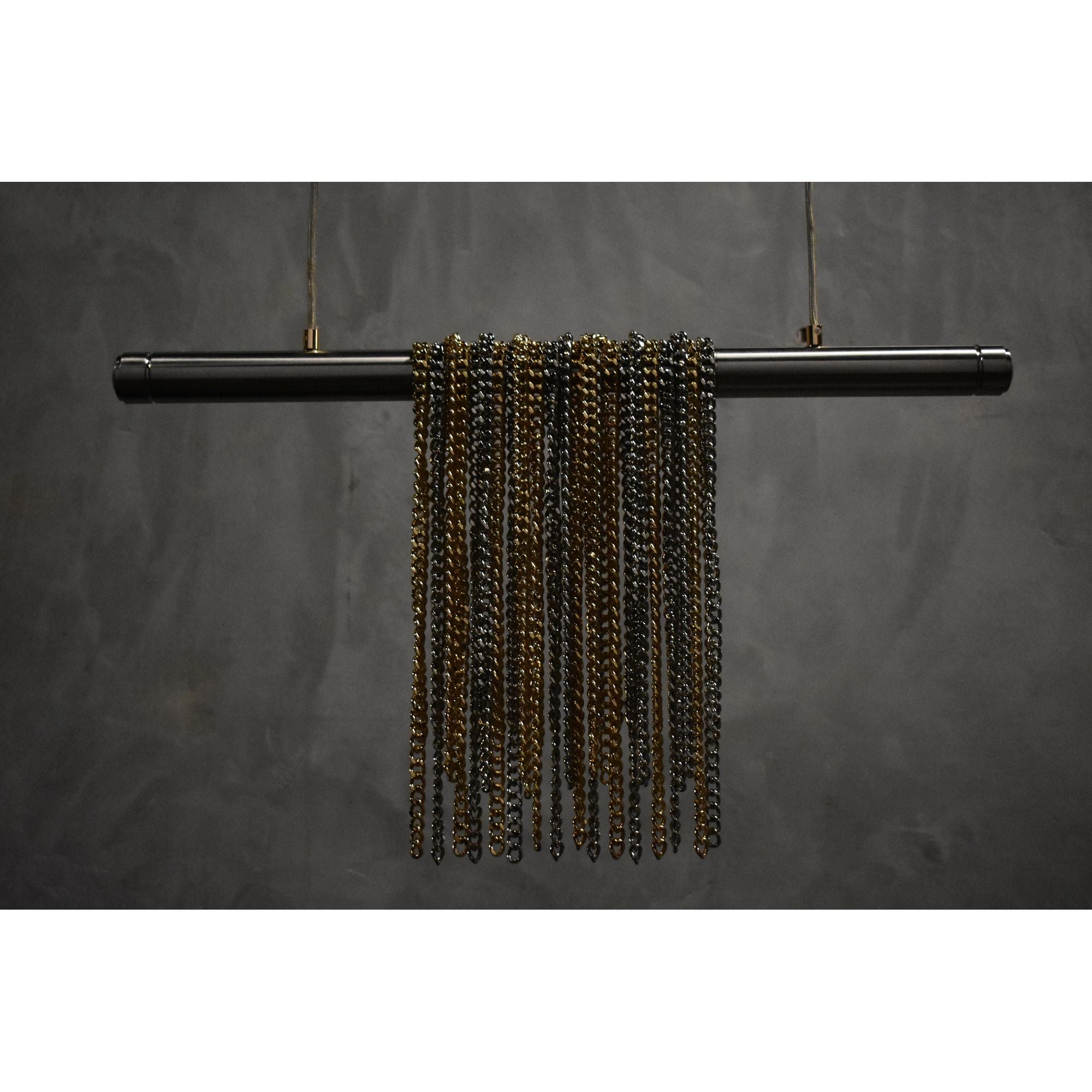 Studio M SM23769SNPG Trapeze 2-Light Pendant in Satin Nickel