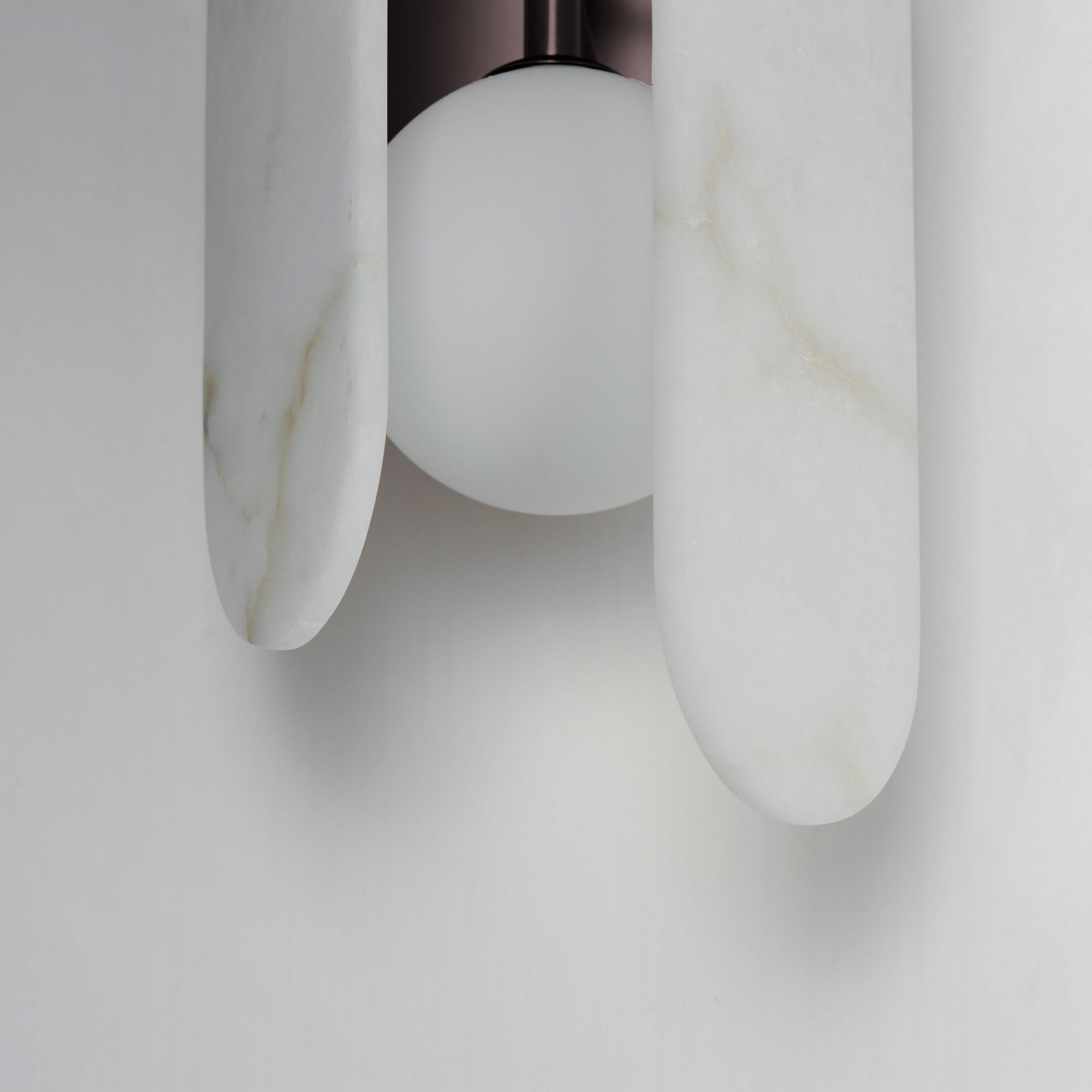 Studio M SM24810OXBBZ Megalith White Onyx Wall Sconce in Brushed Bronze by Nina Magon