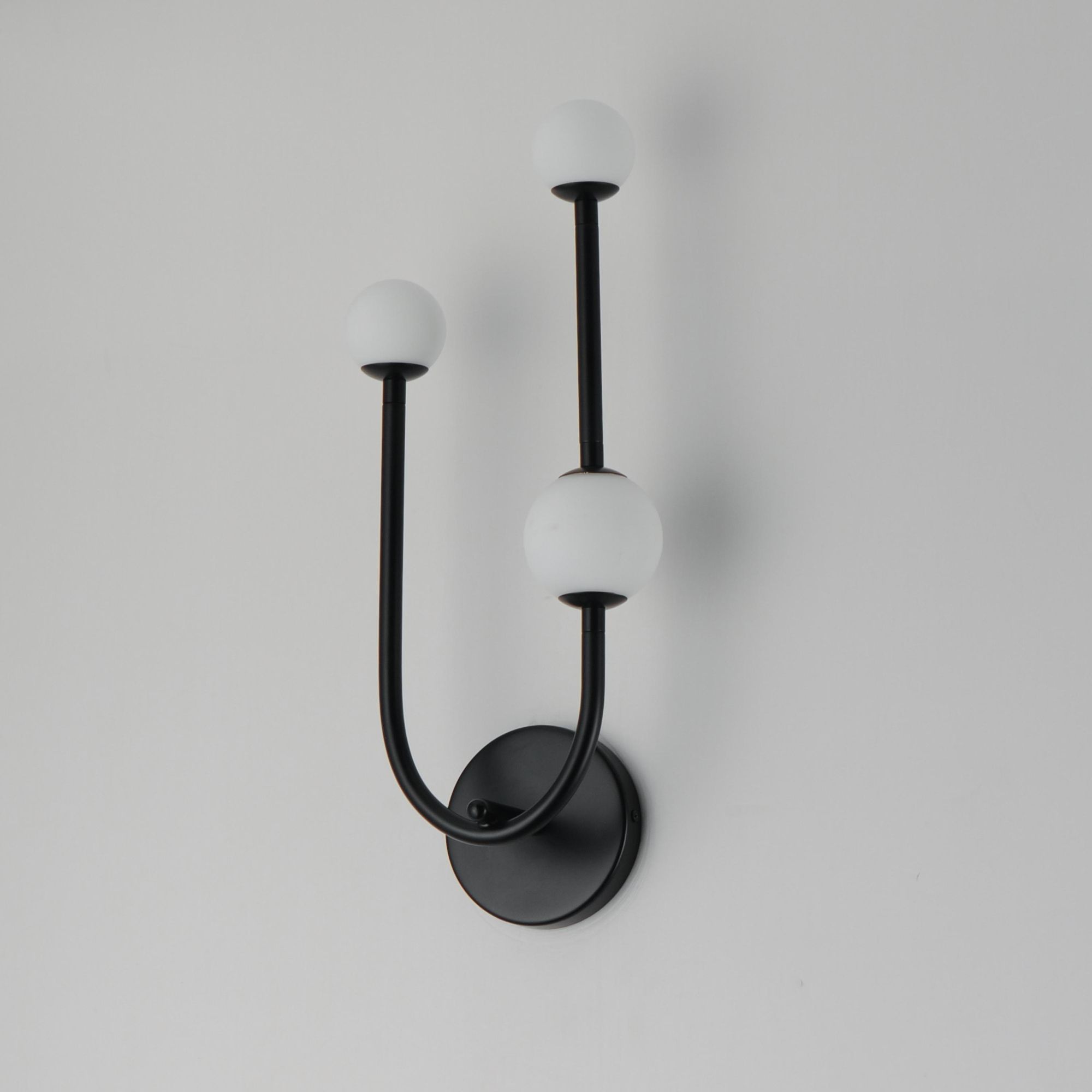 Studio M SM24830BK Alina 3-Light LED Wall Sconce in Black by Nina Magon