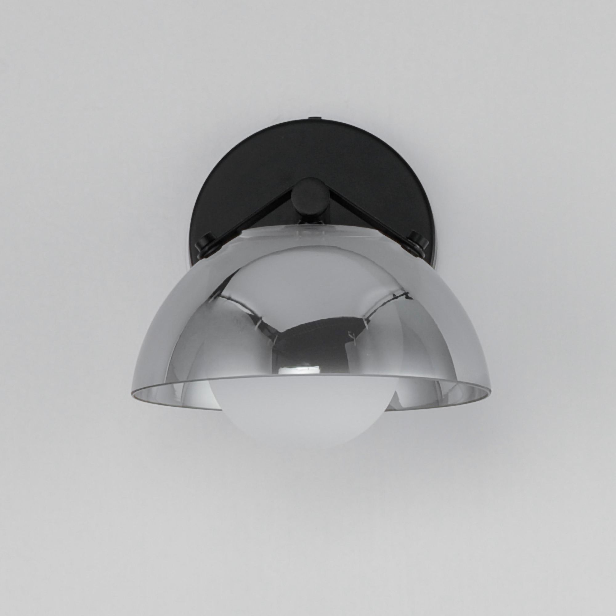 Studio M SM31001MSKGM Domain 1-Light - Smoke/Gunmetal Wall Sconce by Mat Sanders