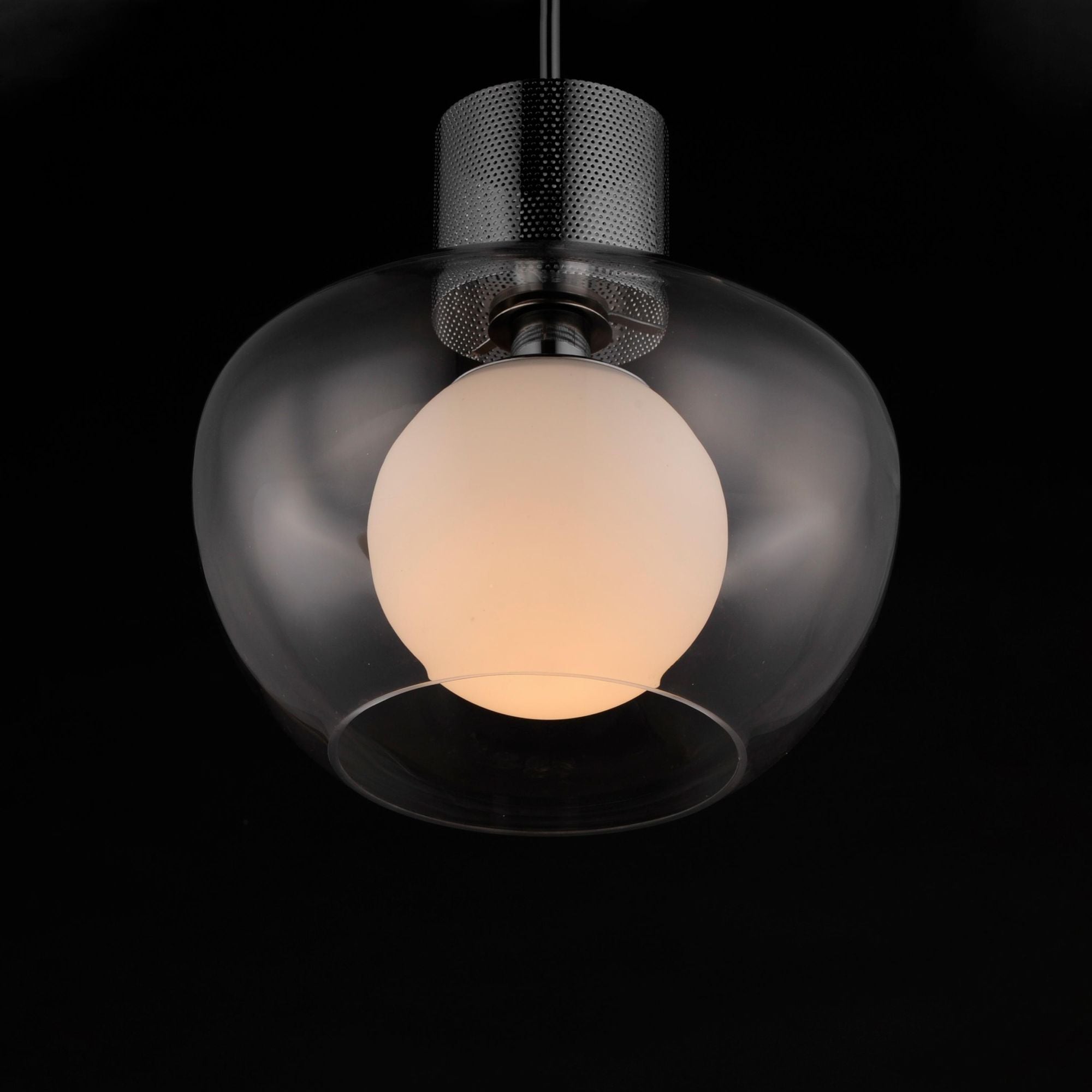 Studio M SM31086CLPC Incognito 14" Pendant - Clear/Chrome in Polished Chrome by Mat Sanders