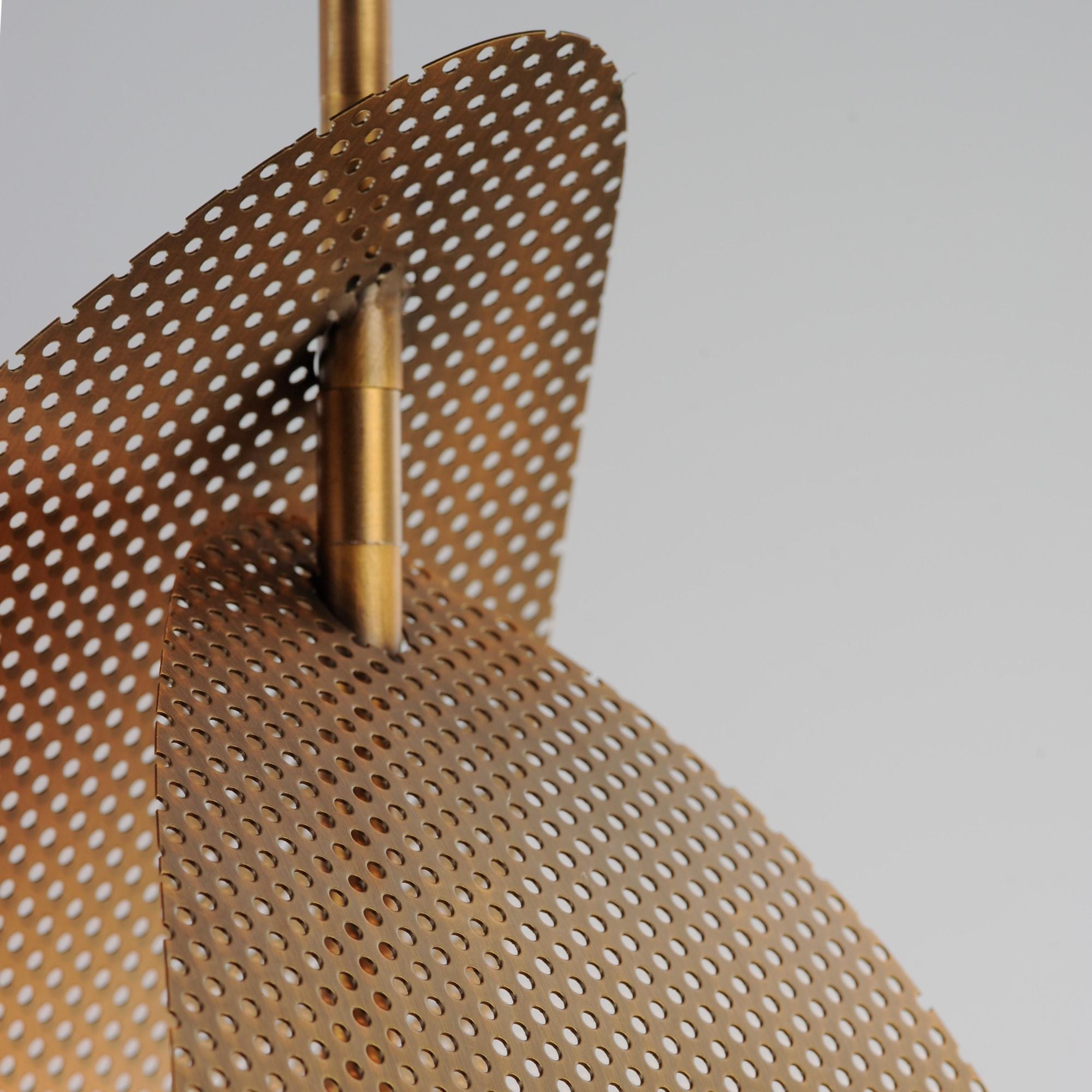 Studio M SM32361SWNAB Chips 1-Light Pendant - Brass in Natural Aged Brass by Mat Sanders