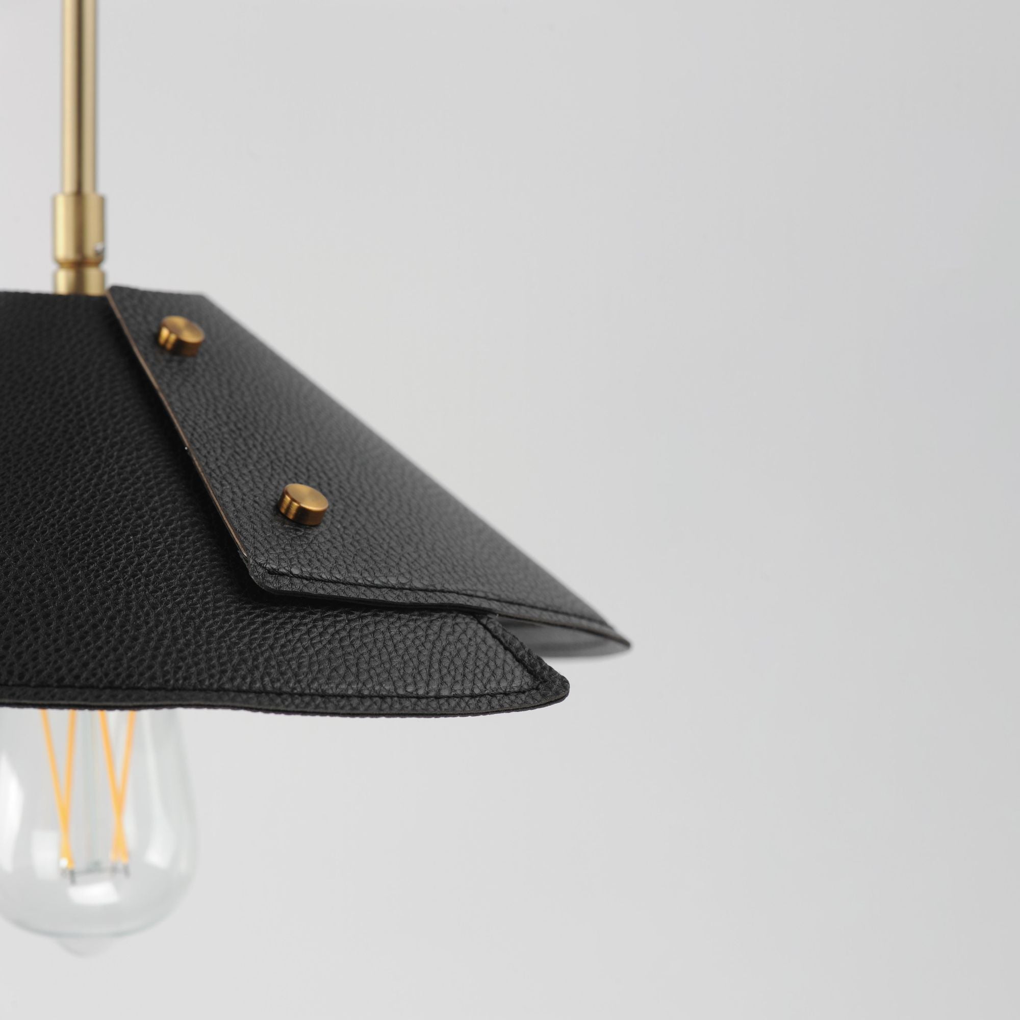 Studio M SM81801NAB Cavalier 11" Pendant in Natural Aged Brass by Mat Sanders