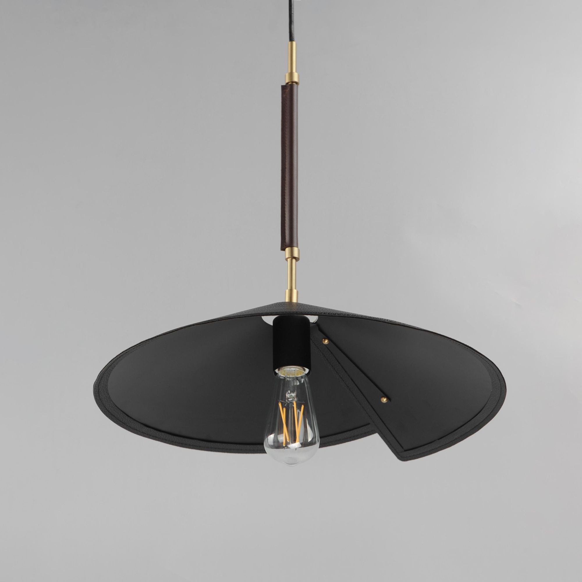 Studio M SM81806NAB Cavalier 16" Pendant in Natural Aged Brass by Mat Sanders