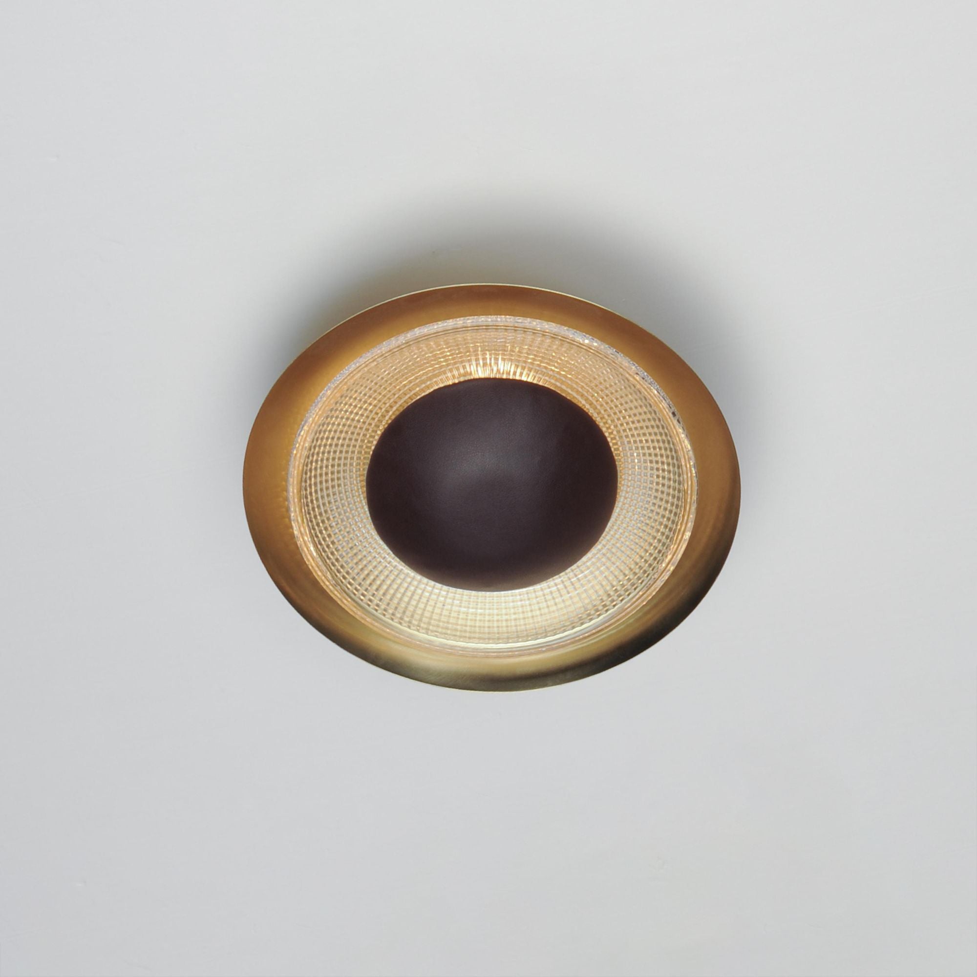 Studio M SM81860CRNAB Prismatic 16" Surface Mount in Natural Aged Brass by Mat Sanders