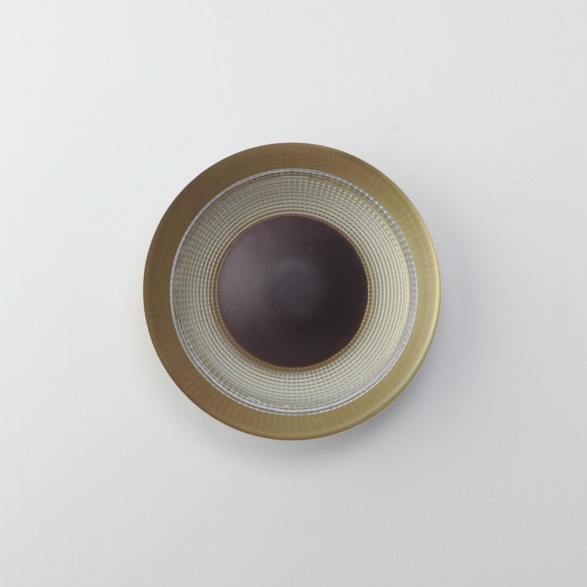 Studio M SM81860CRNAB Prismatic 16" Surface Mount in Natural Aged Brass by Mat Sanders