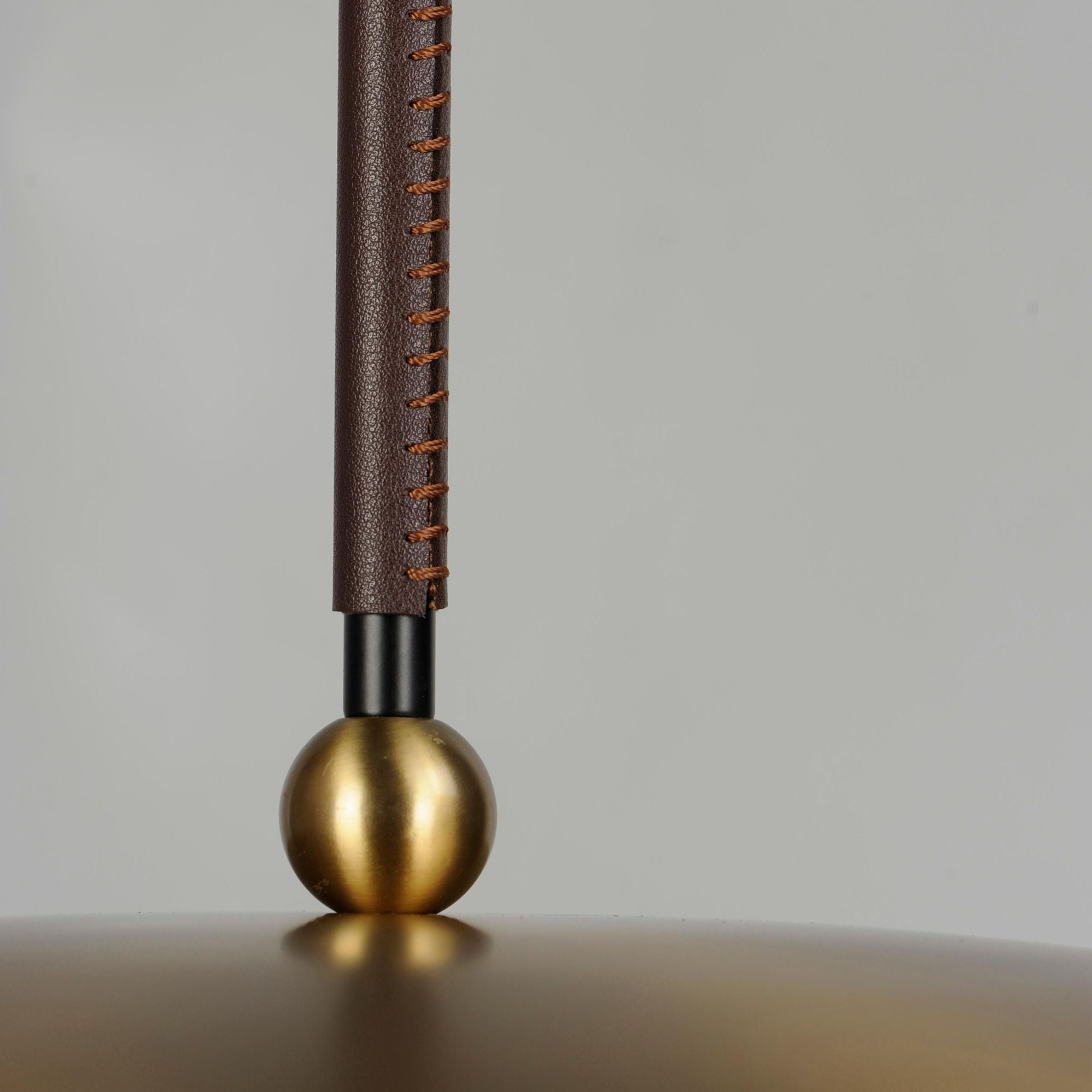 Studio M SM81862CRNAB Prismatic 20" LED Pendant in Natural Aged Brass by Mat Sanders