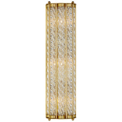 AERIN Eaton Linear Sconce in Hand-Rubbed Antique Brass