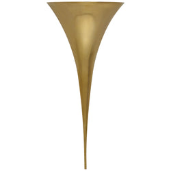 AERIN Alina Tail Sconce in Hand-Rubbed Antique Brass