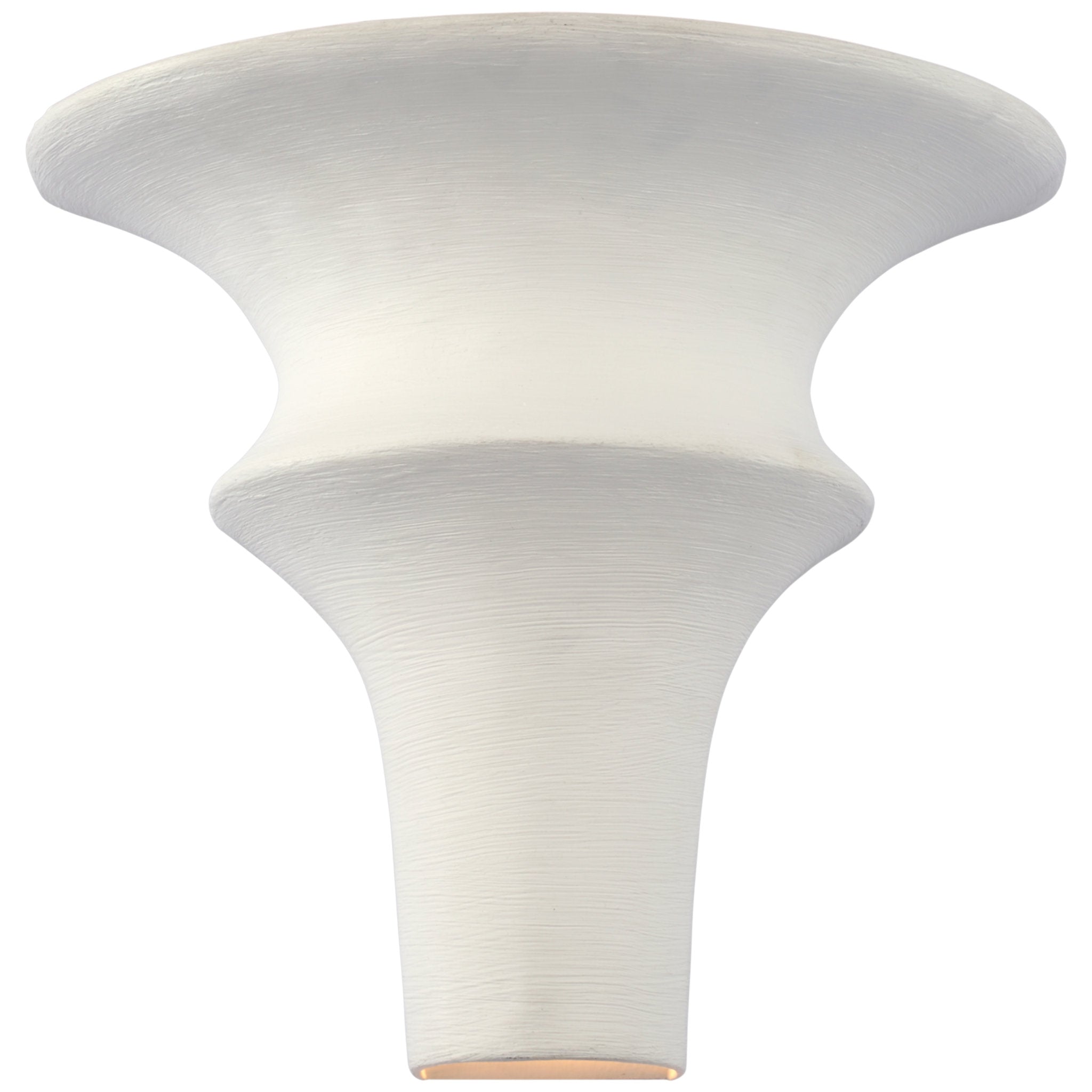 AERIN Lakmos Small Sconce in Plaster White