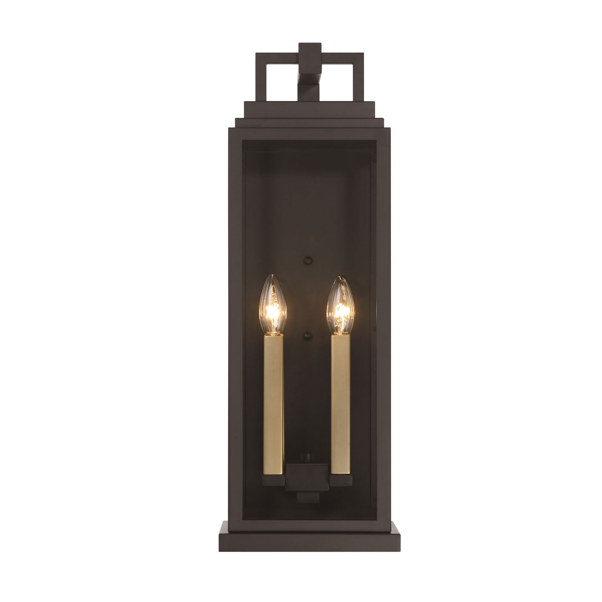 Aspen 4 Light Matte Black Outdoor Sconce 7.75"W x 22.5"H x 7.25"D