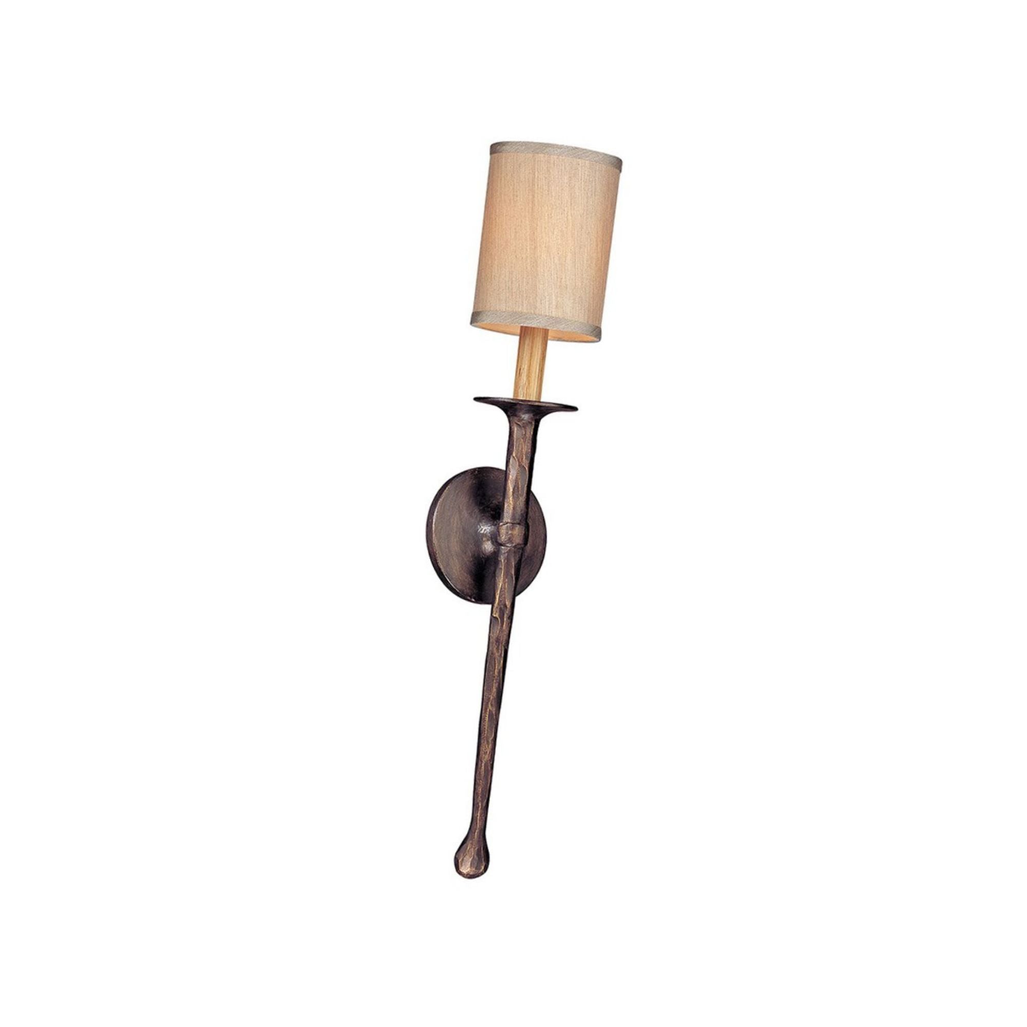 Faulkner 1 Light Wall Sconce in Forged Iron
